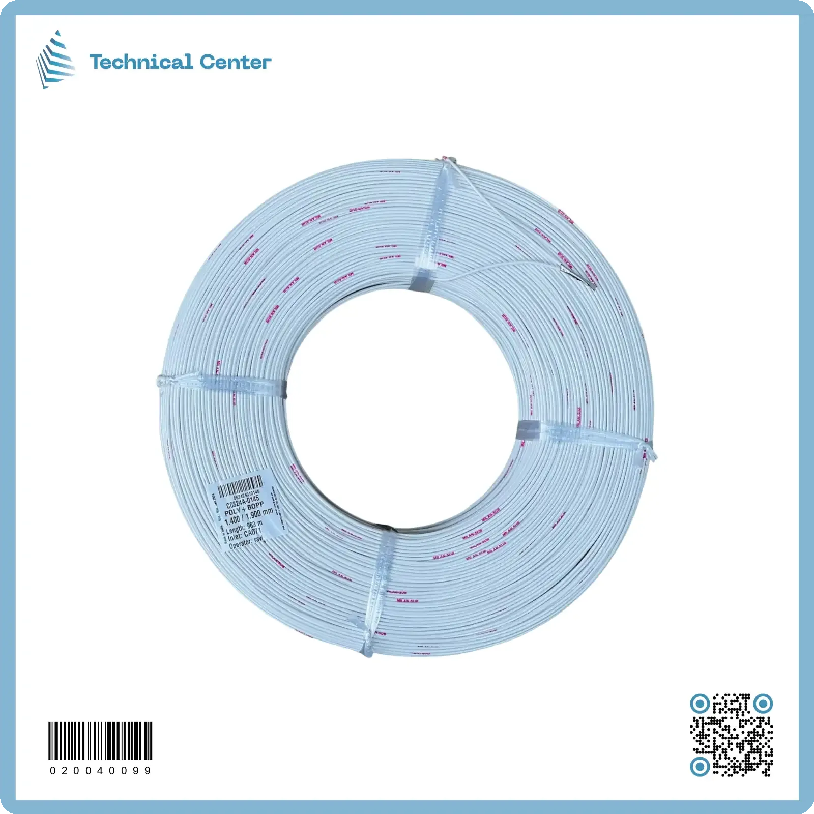 سلك غطاس نحاس معزول بلاستيك (SWG 17.0 = 1.4mm)
