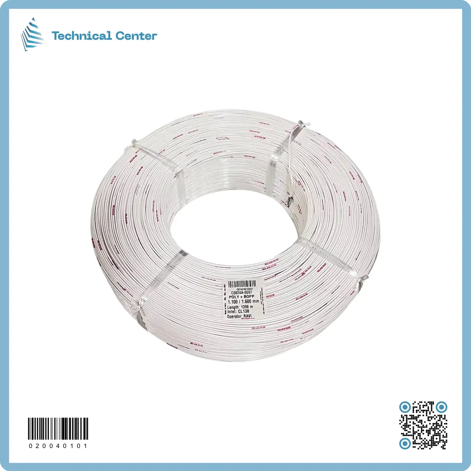 سلك غطاس نحاس معزول بلاستيك (SWG 18.5 = 1.1mm)