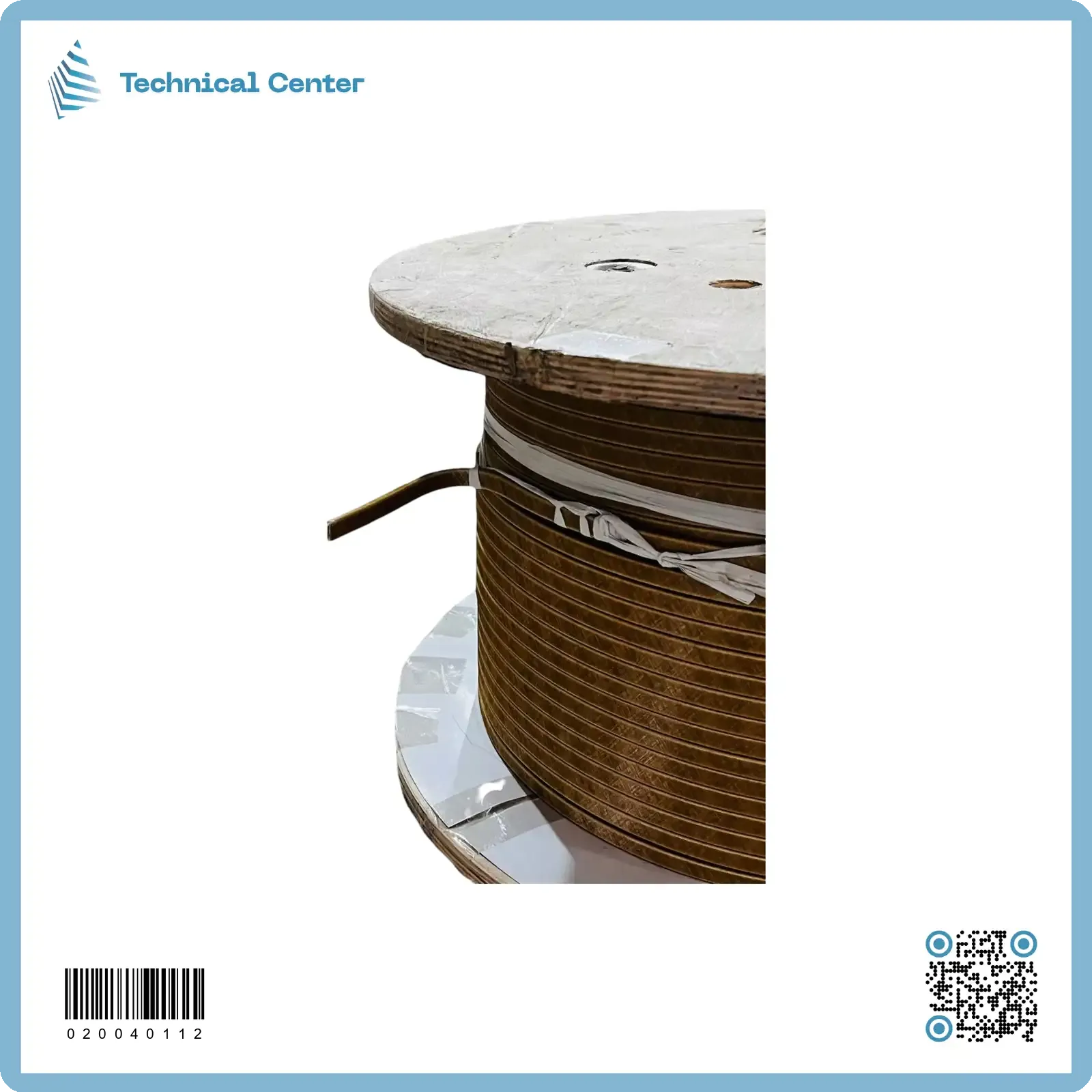 سلك المنيوم مسطح معزول فايبركلاس(3X6)mm