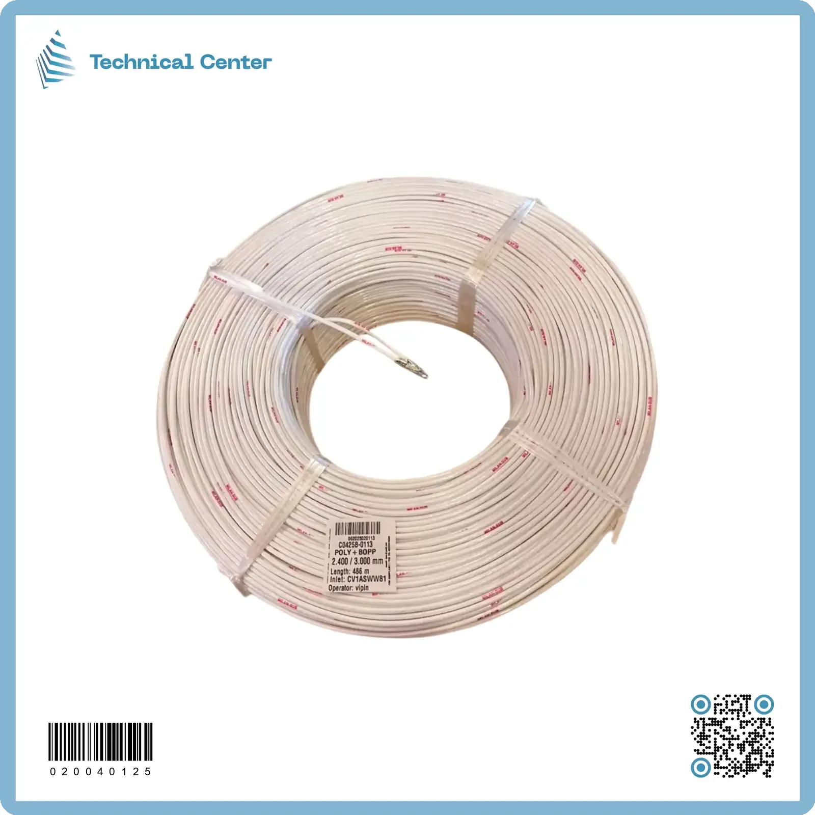 سلك غطاس نحاس معزول بلاستيك (SWG 13.0 = 2.4mm)