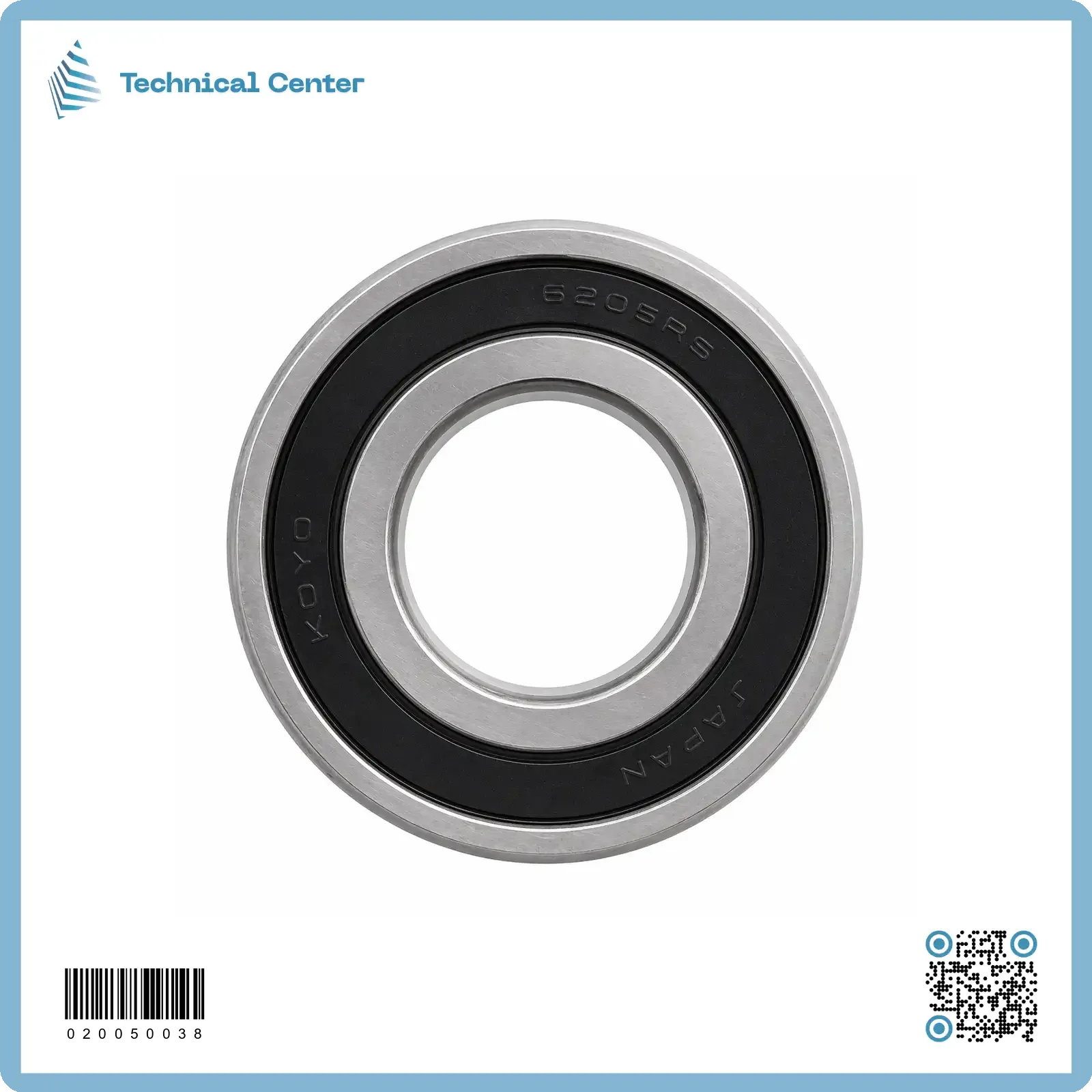 (6206 2RS) بولبرين اصلي