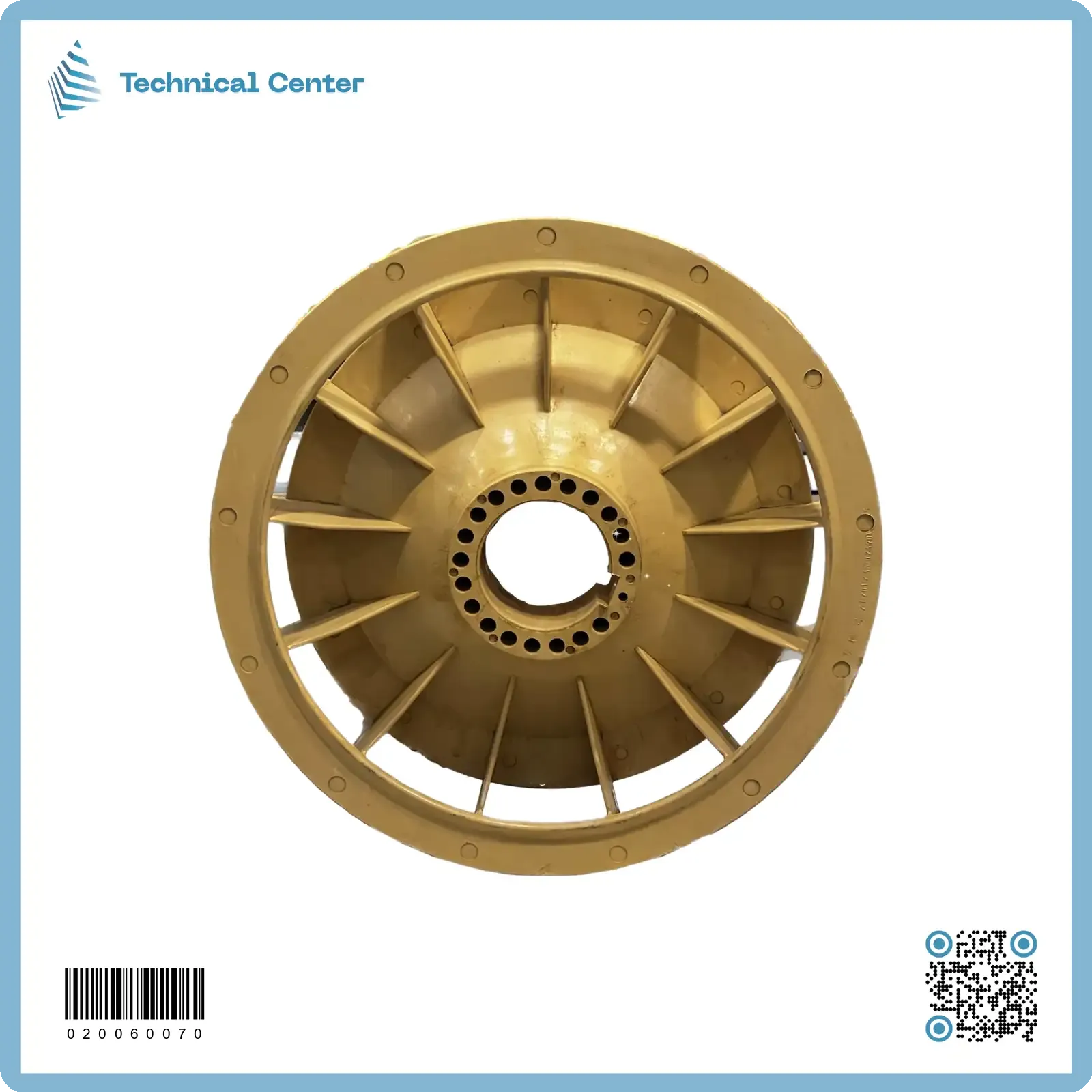 ريشة مولدة  (فلاي ويل)mm(365-68)