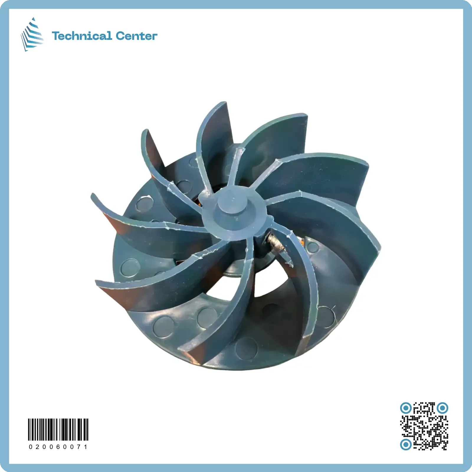 ريشة بلور برغي (سمك30 ملم)