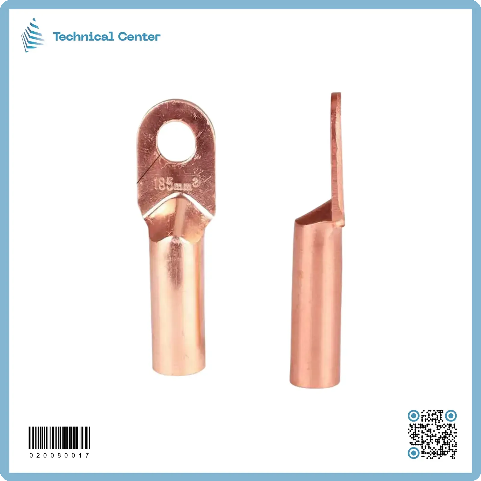 ترمنل نهائي 185ملم2 - نحاس