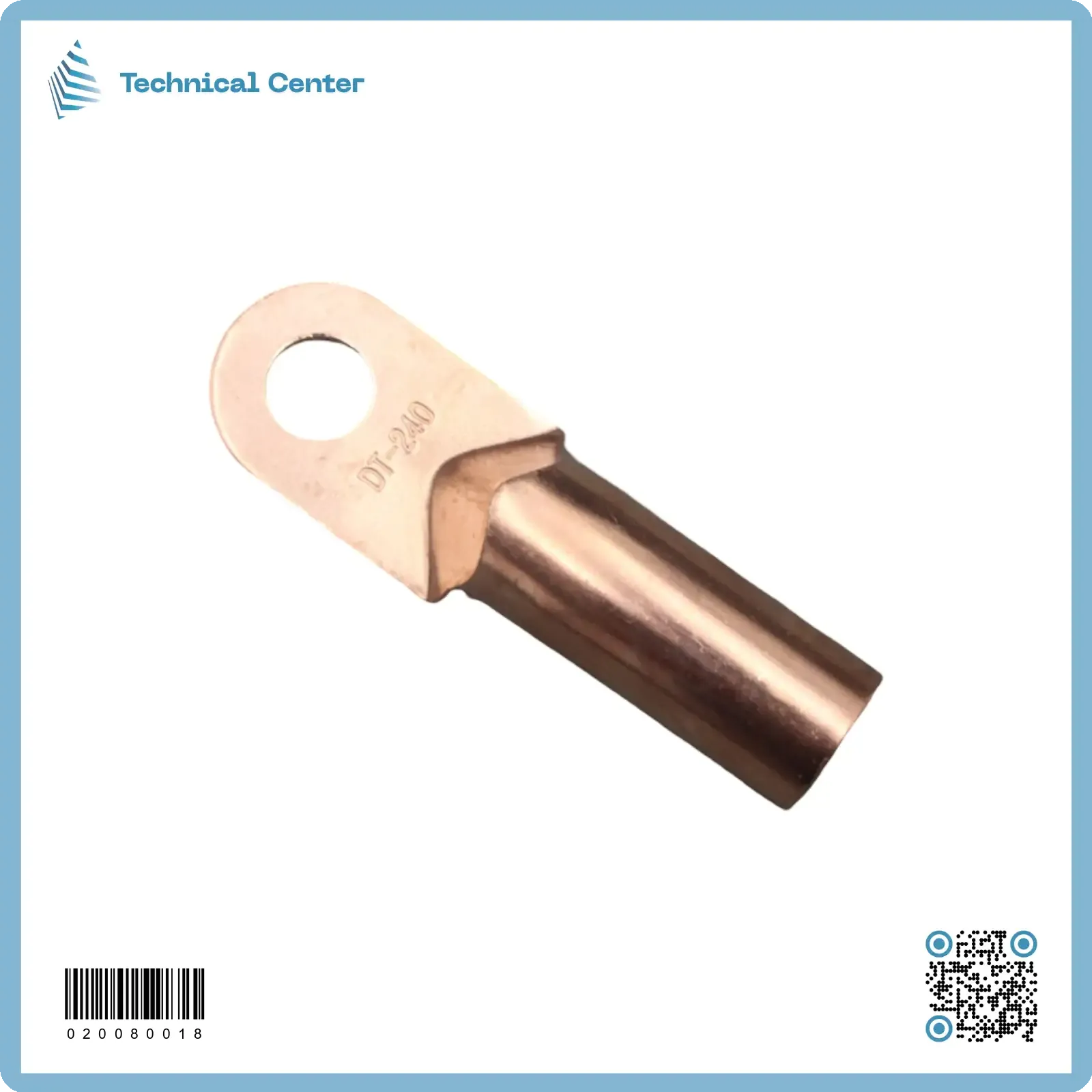 ترمنل نهائي 240ملم2 - نحاس