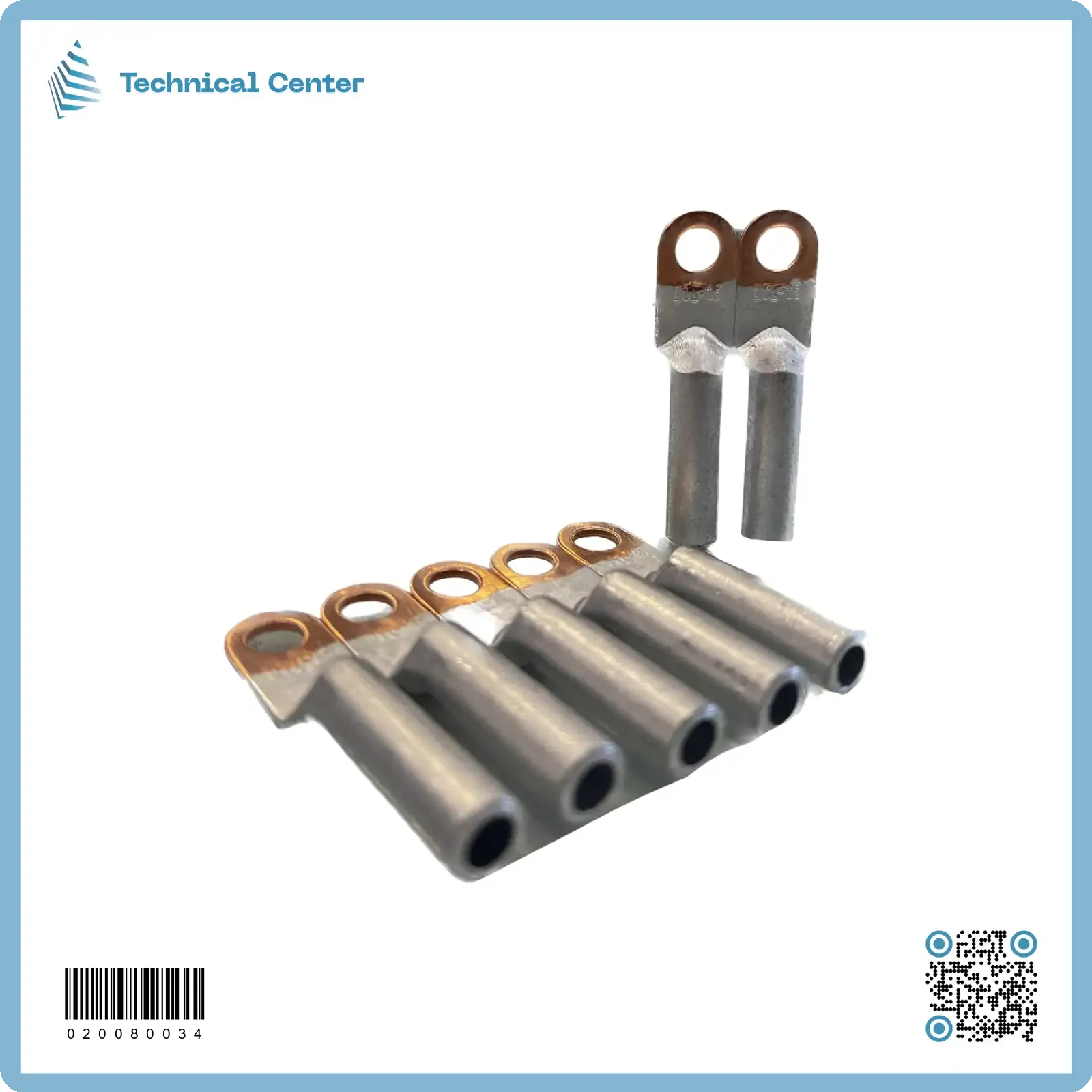 ترمنل نهائي (Al-cu) 16ملم2 - حلقة00ملم