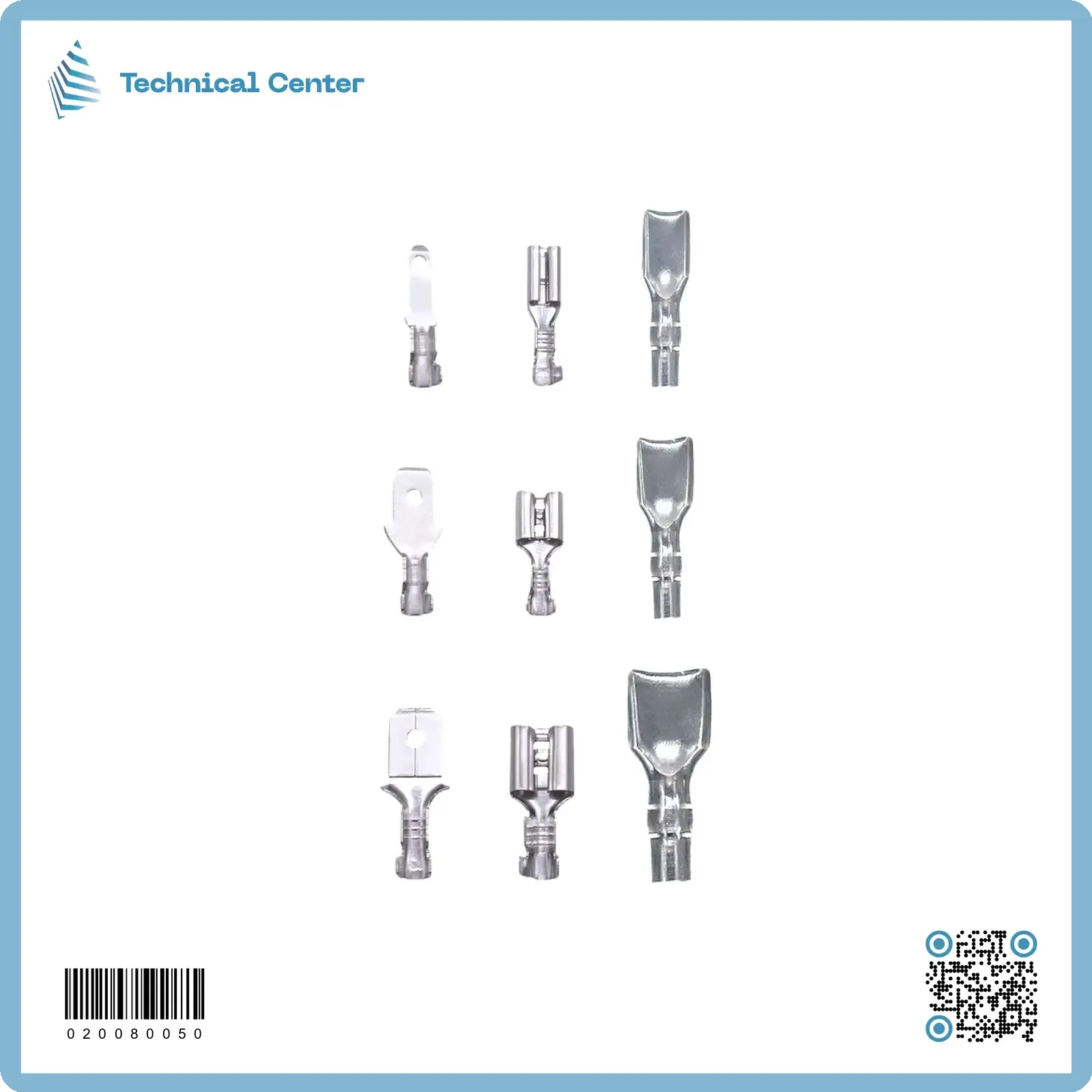 تيرمنل معدني ذكر (2.8mm)