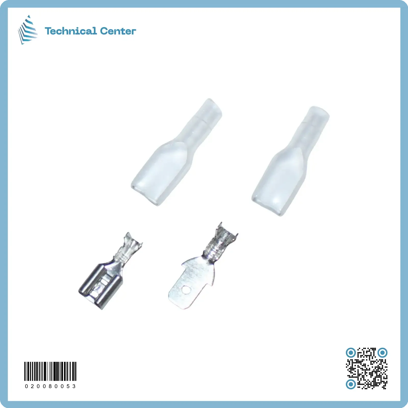 تيرمنل معدني ذكر (4.8mm)