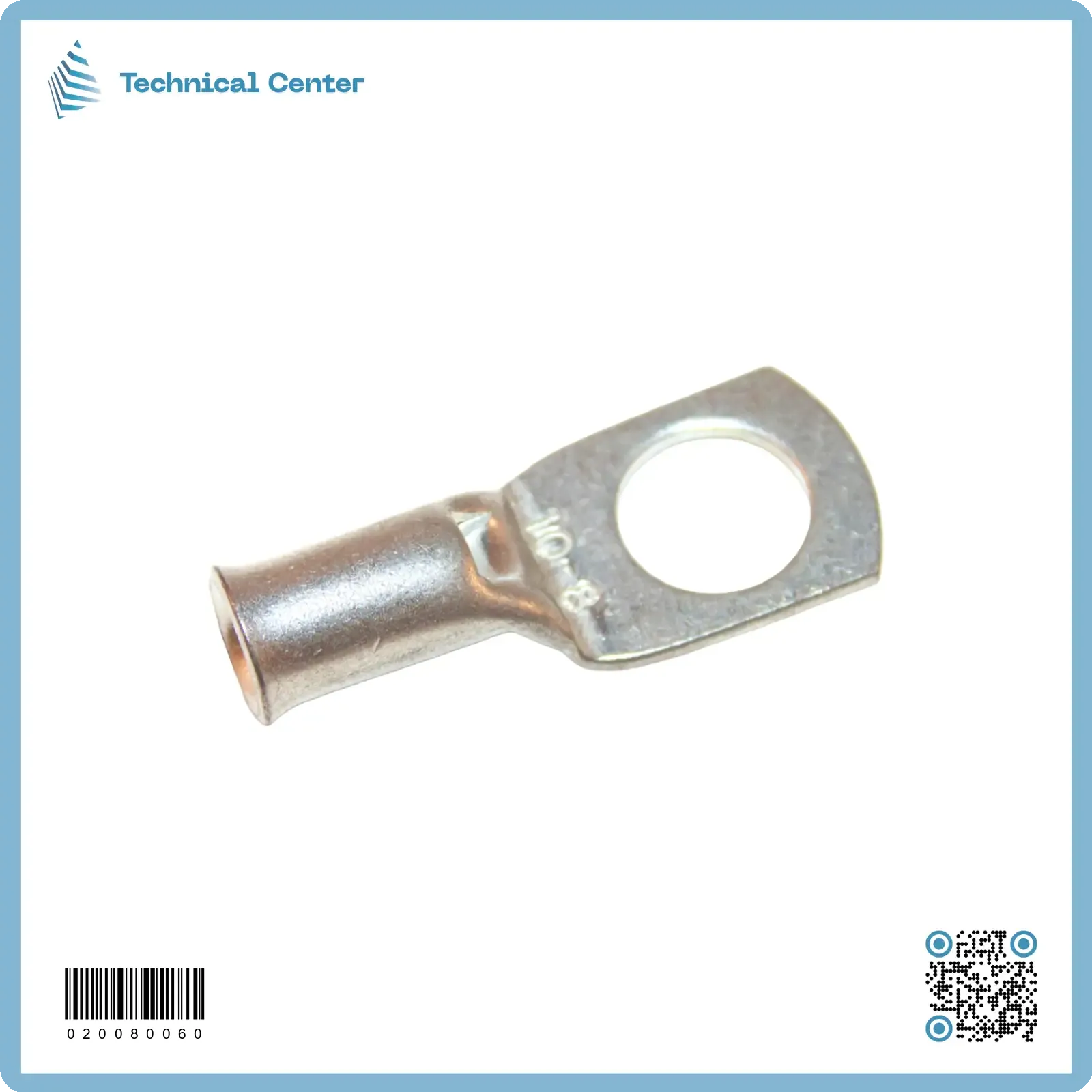 ترمنل نهائي 10ملم2 - حلقة8ملم  ثقيل