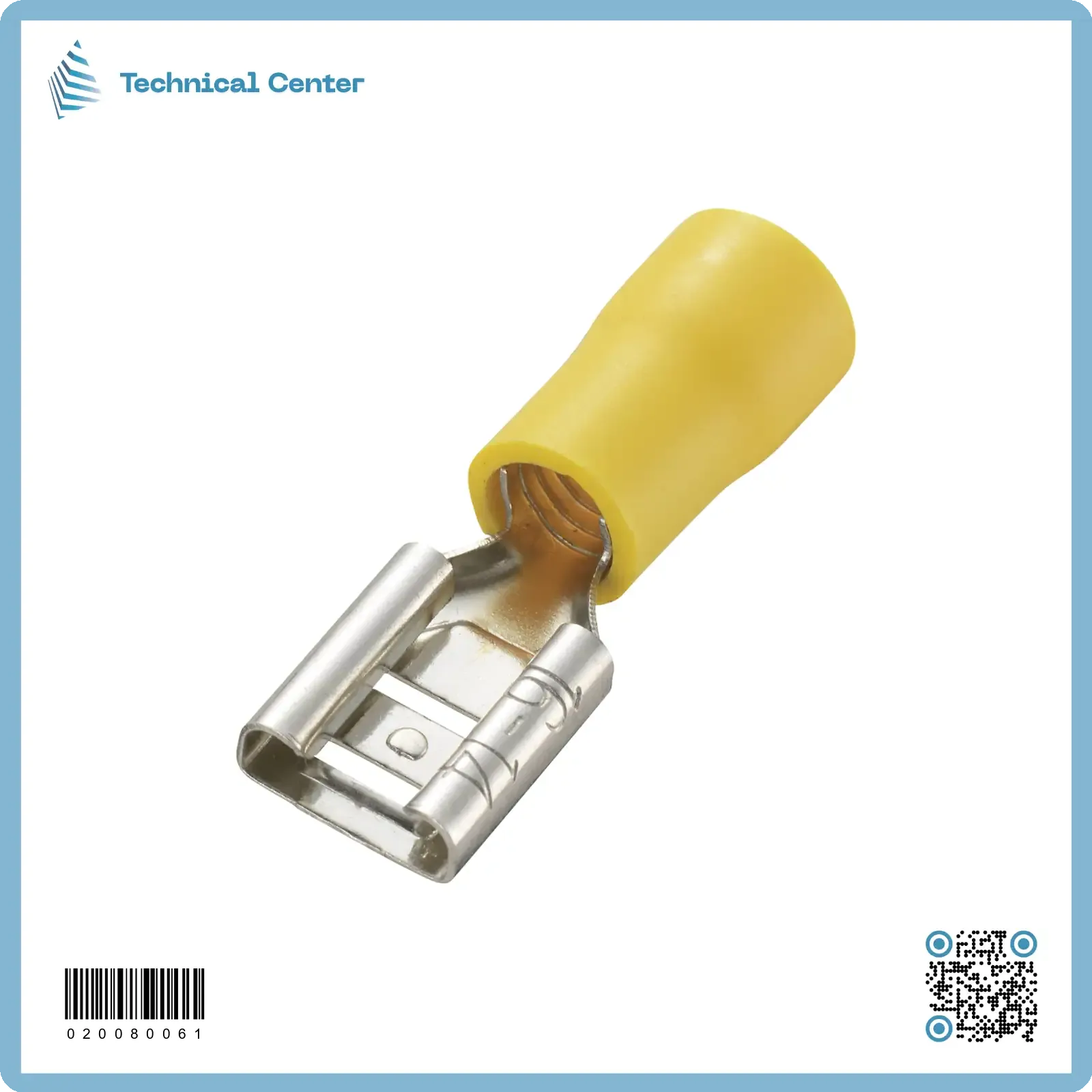 تيرمنل انثى شكخ ملونFDD1.25-250(6.3mm)