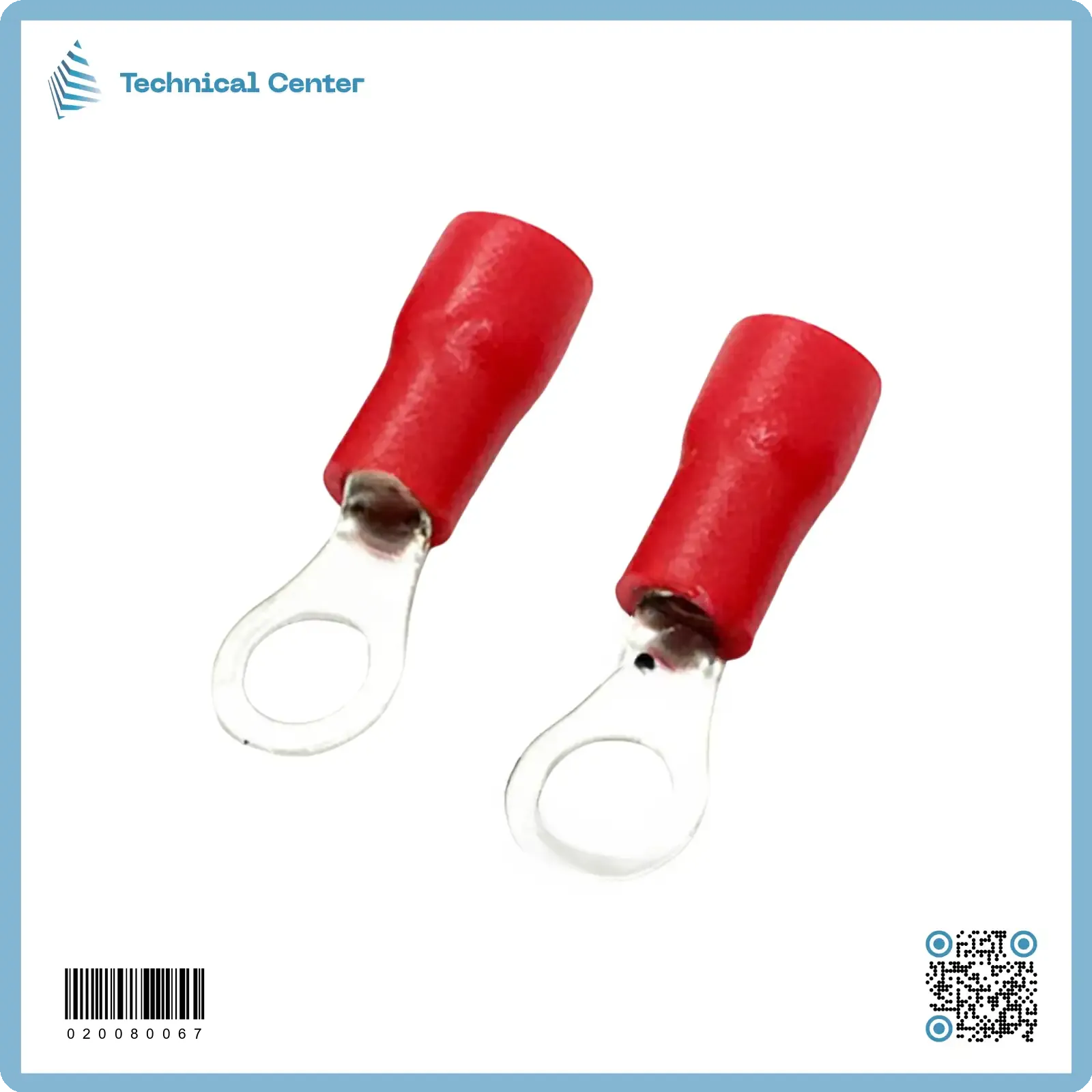 RV(1.25mm²-4.0mm)تيرمنل حلقي ملون