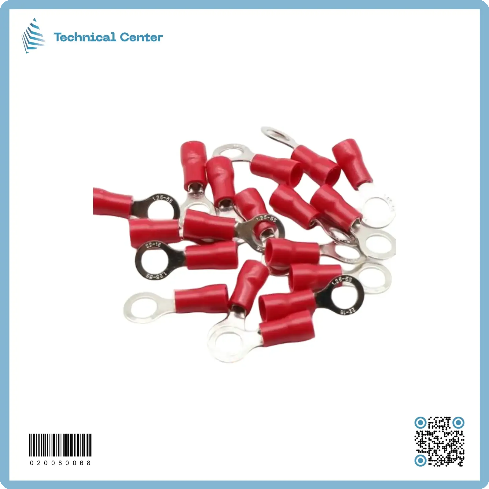 RV(1.25mm²-5.0mm)تيرمنل حلقي ملون