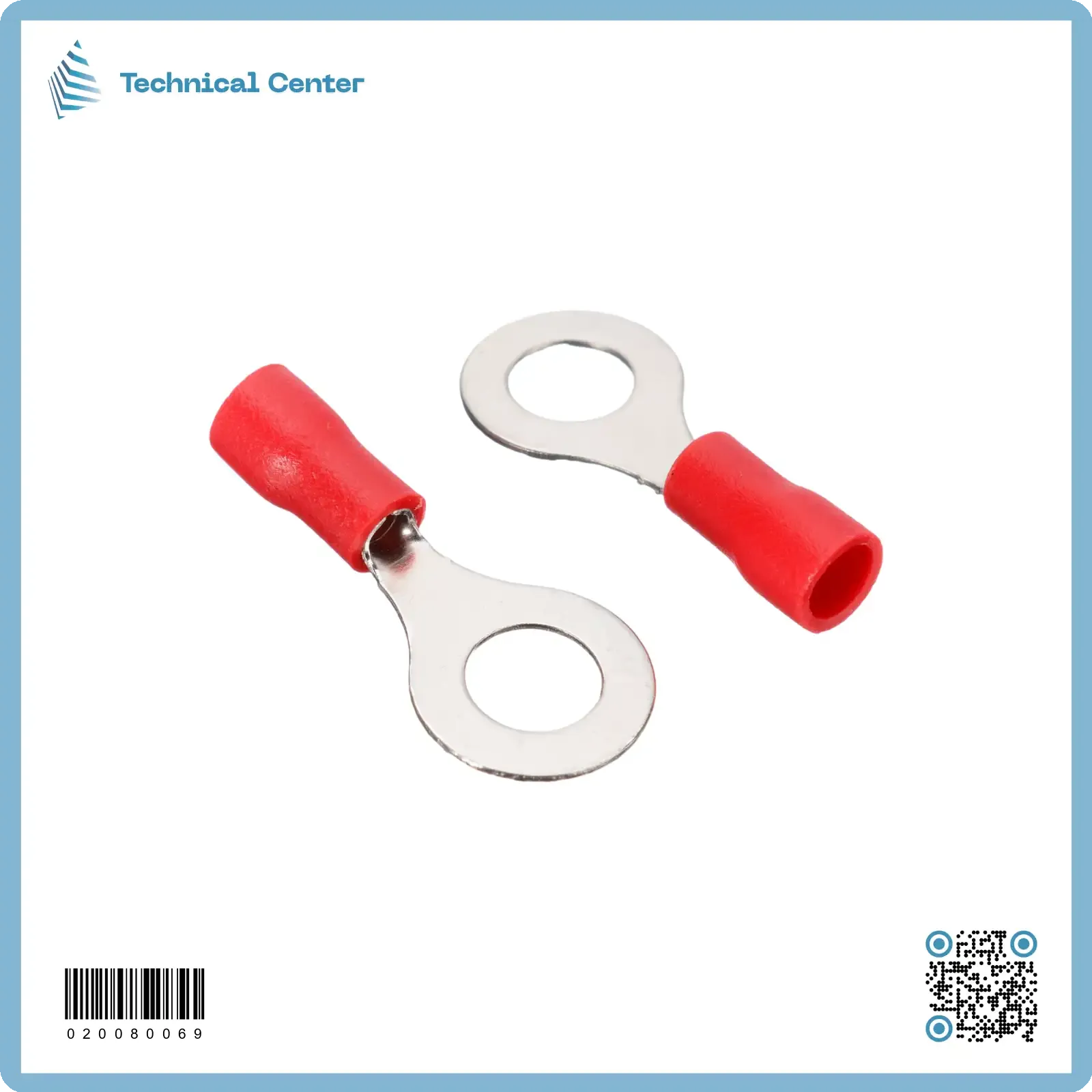 RV(1.25mm²-6.0mm)تيرمنل حلقي ملون