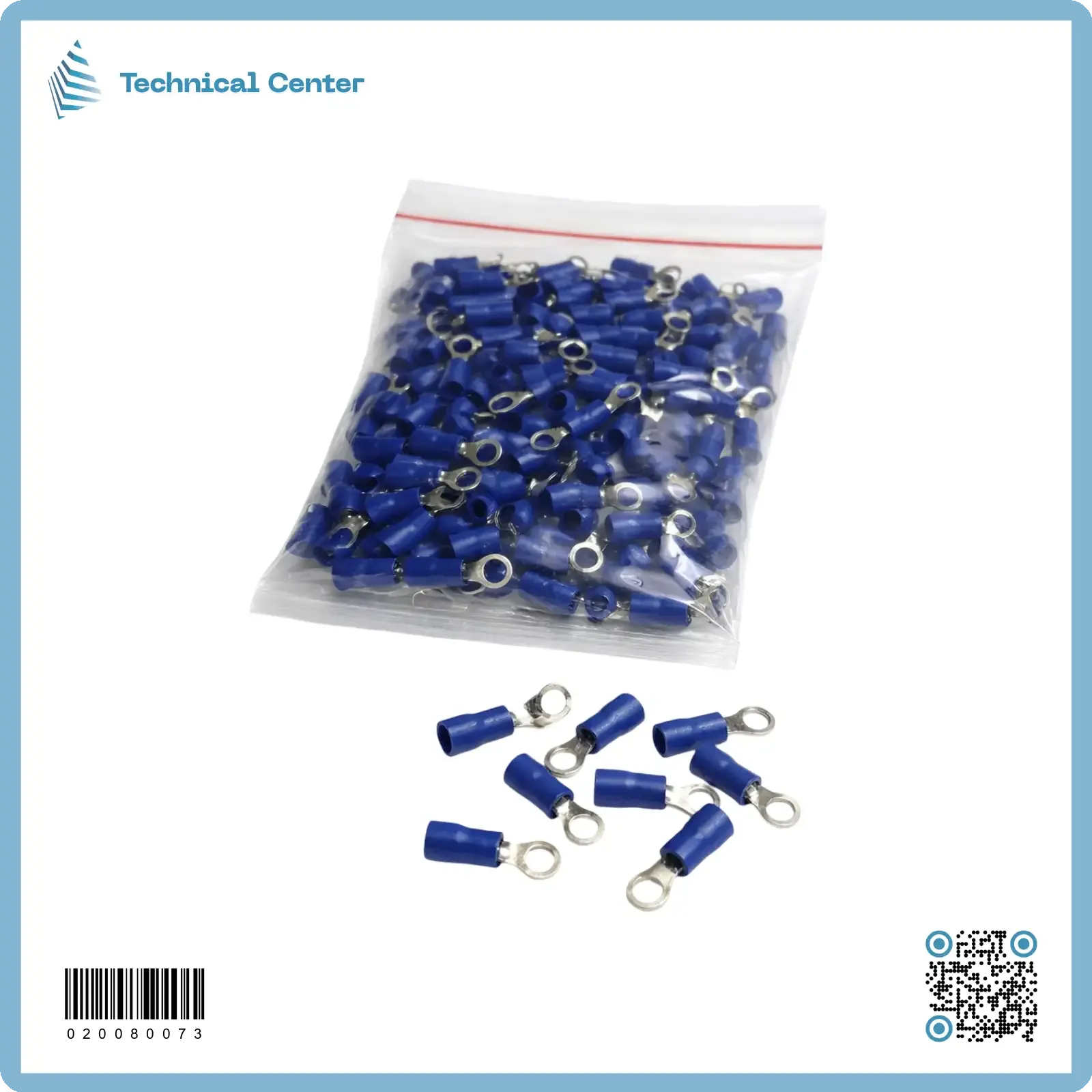 RV(2.0mm²-4.0mm)تيرمنل حلقي ملون