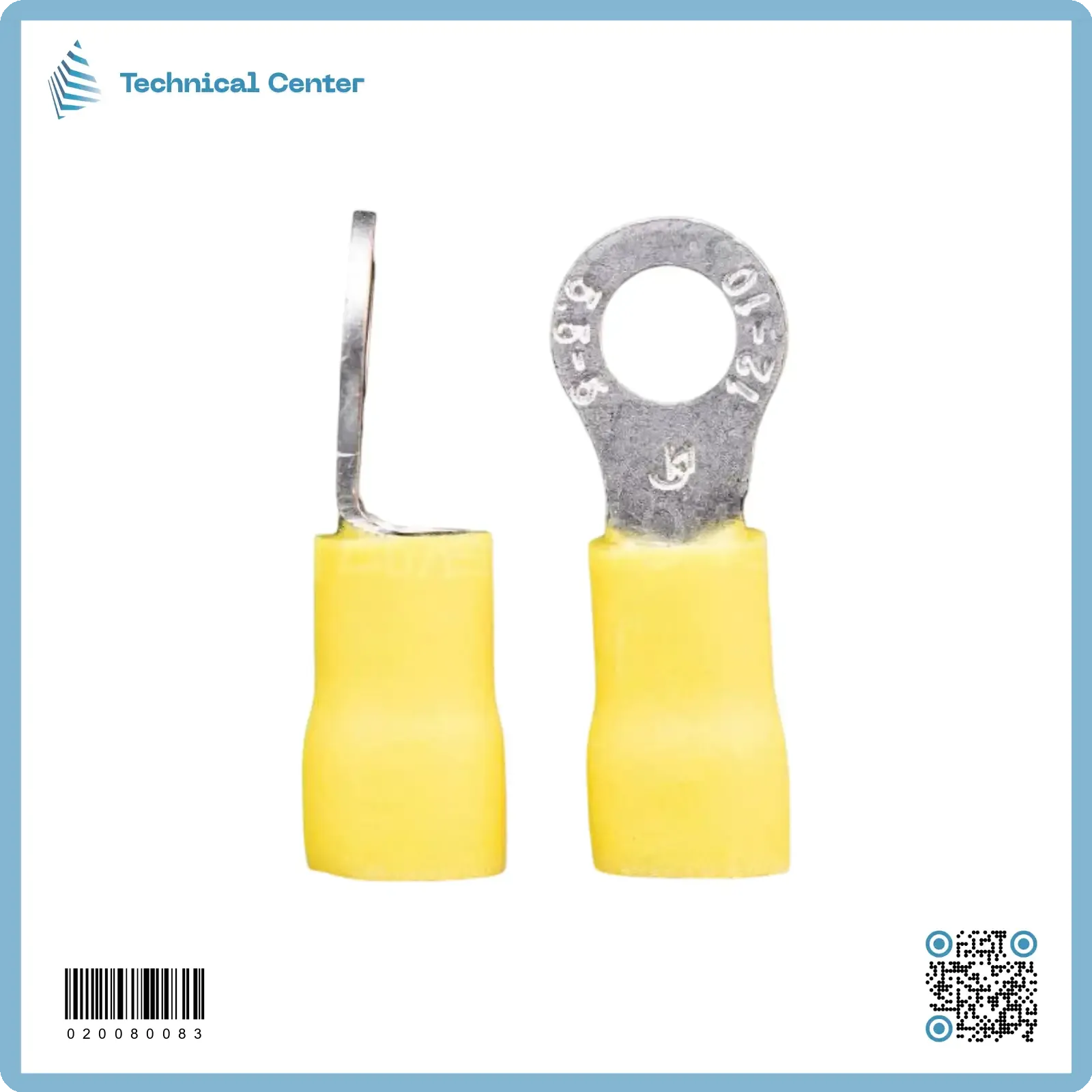 RV(5.5mm²-5.0mm)تيرمنل حلقي ملون