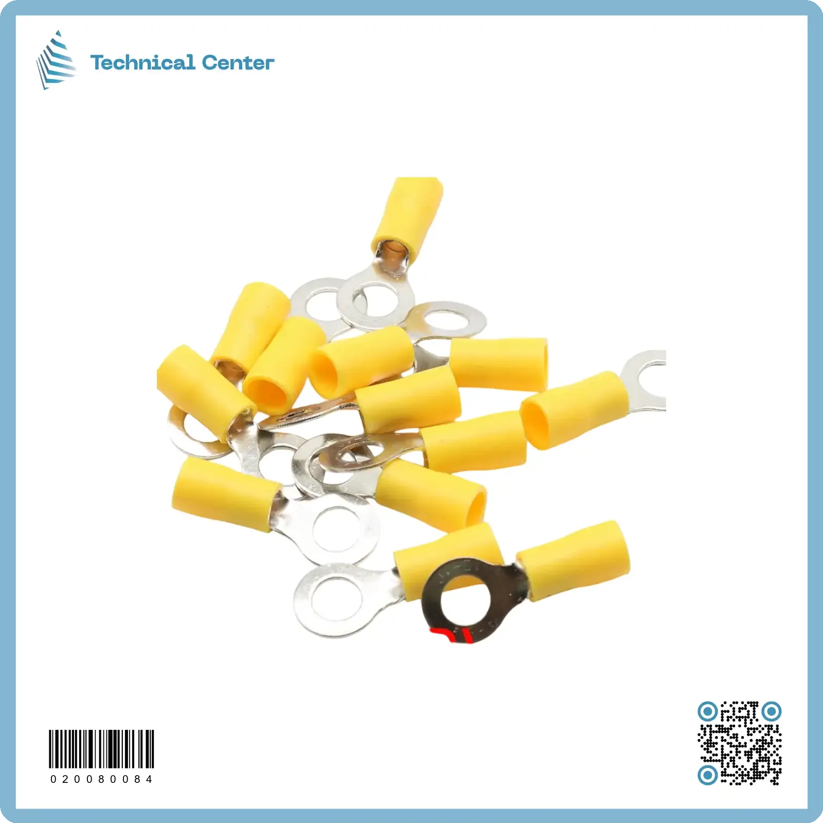 RV(5.5mm²-6.0mm)تيرمنل حلقي ملون