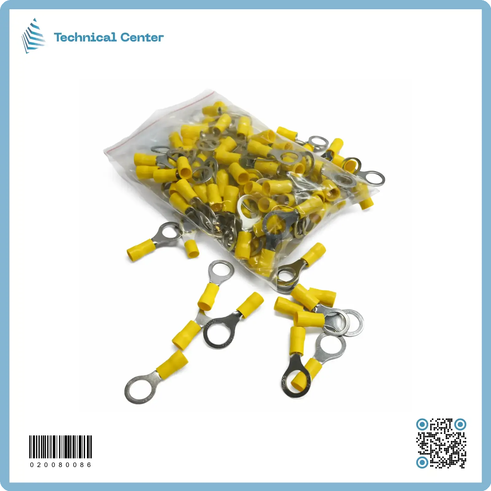 RV(5.5mm²-10.0mm)تيرمنل حلقي ملون