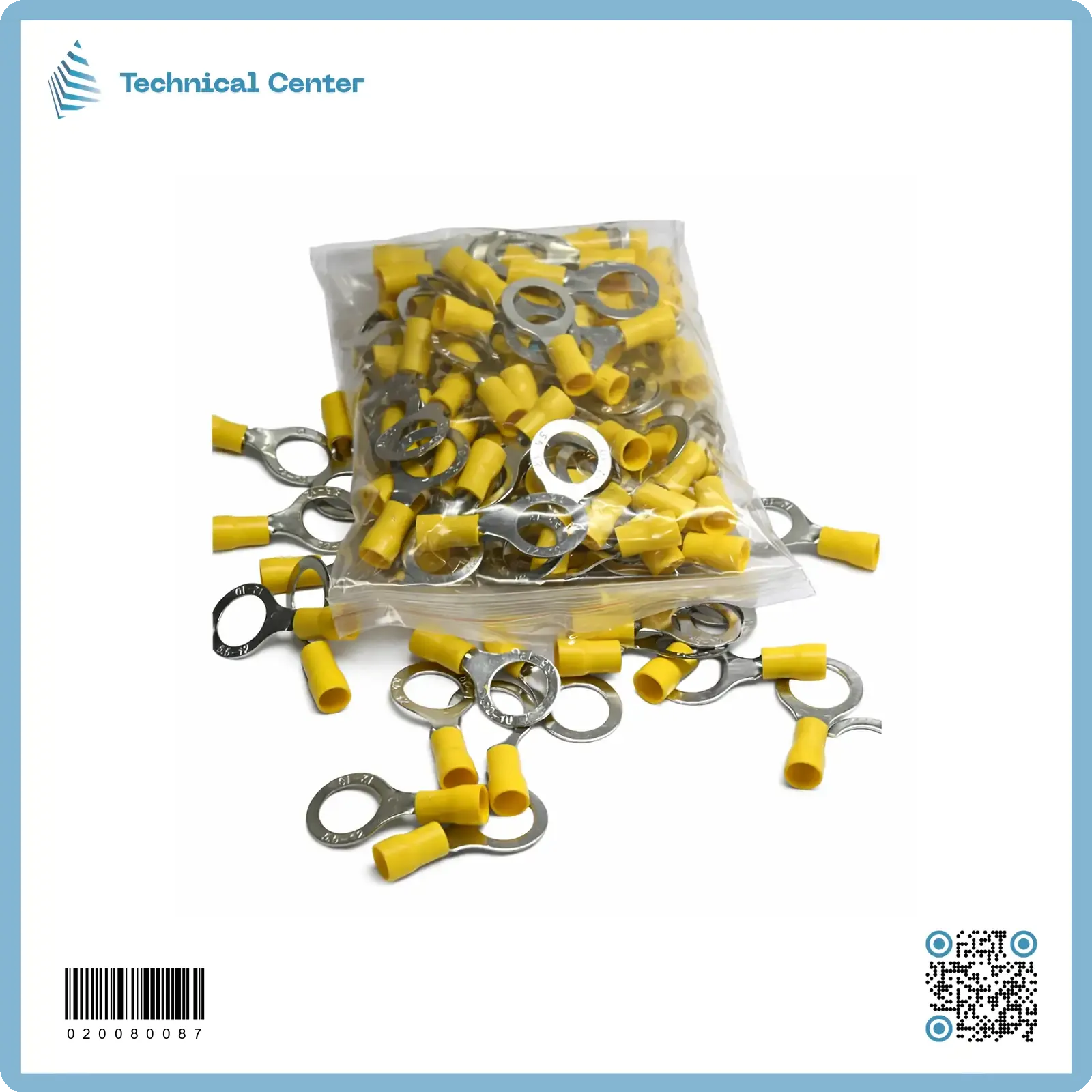 RV(5.5mm²-12.0mm)تيرمنل حلقي ملون