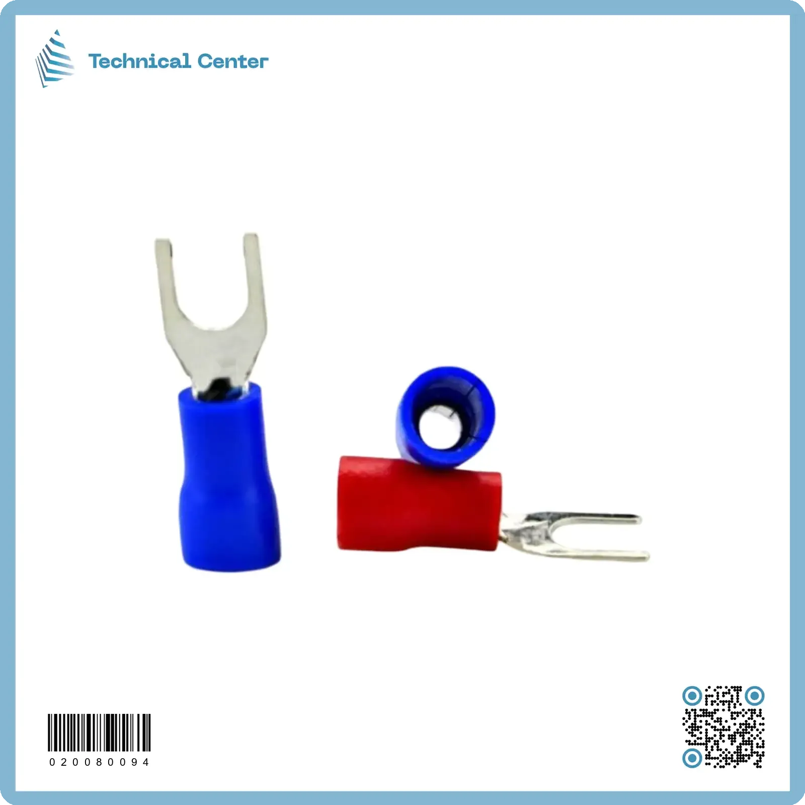 SV(2.0mm²-4.0mm)تيرمنل هلالي ملون