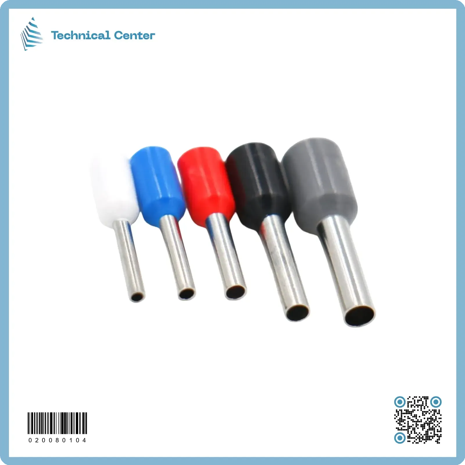 (0.5mm2)(E-0508)تيرمنل بوتلس ملون