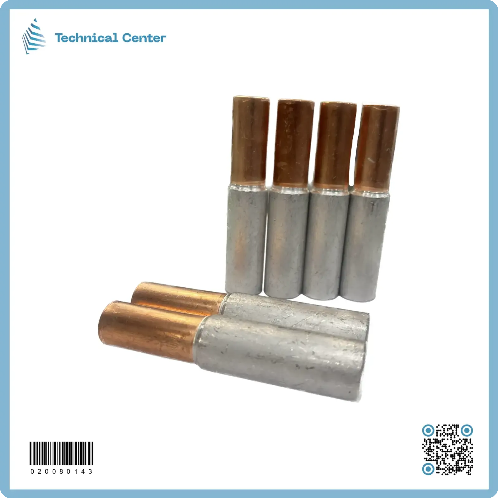 ترمنل وسطي (Al-cu) 150ملم2