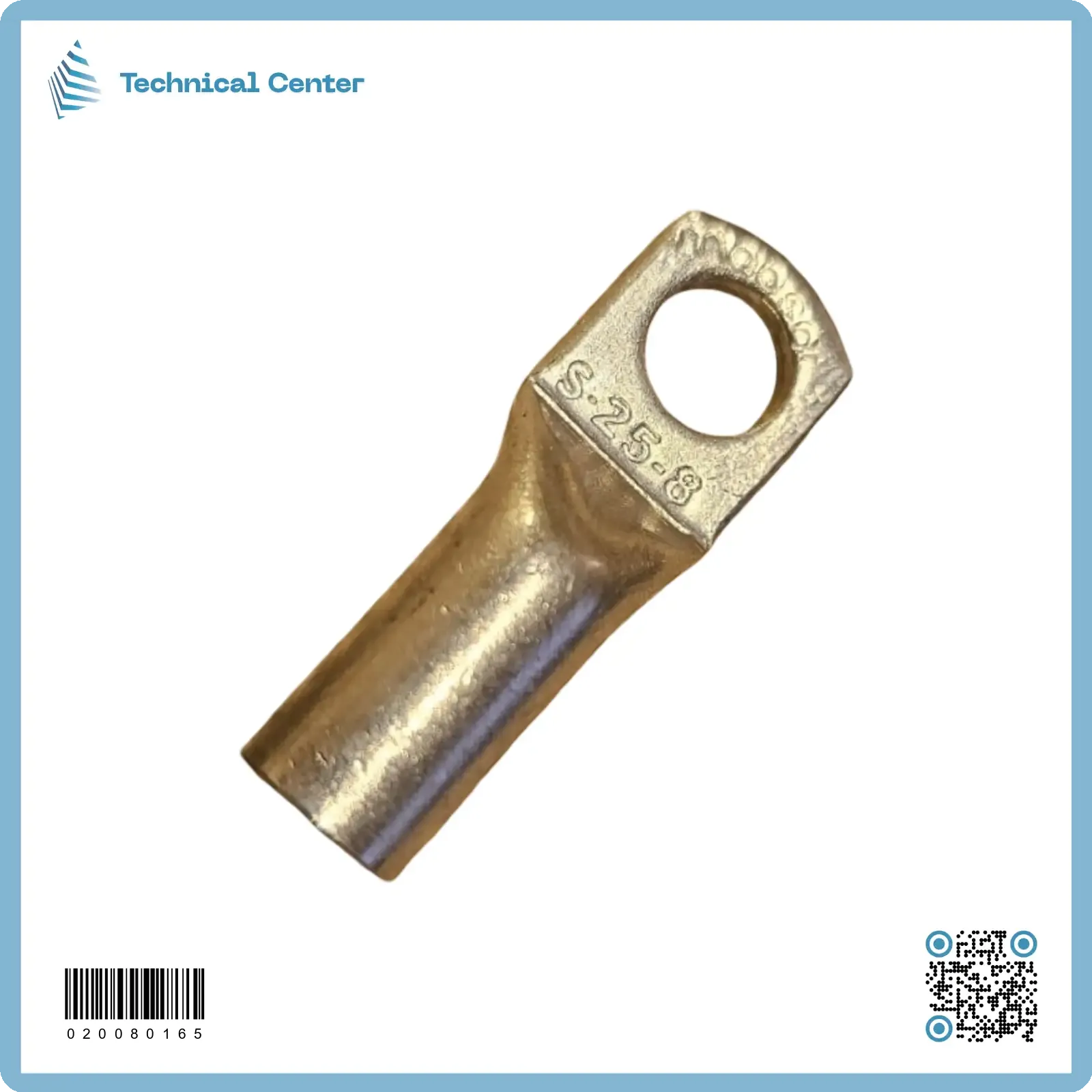 ترمنل نهائي 25ملم2 - حلقة8ملم  ثقيل