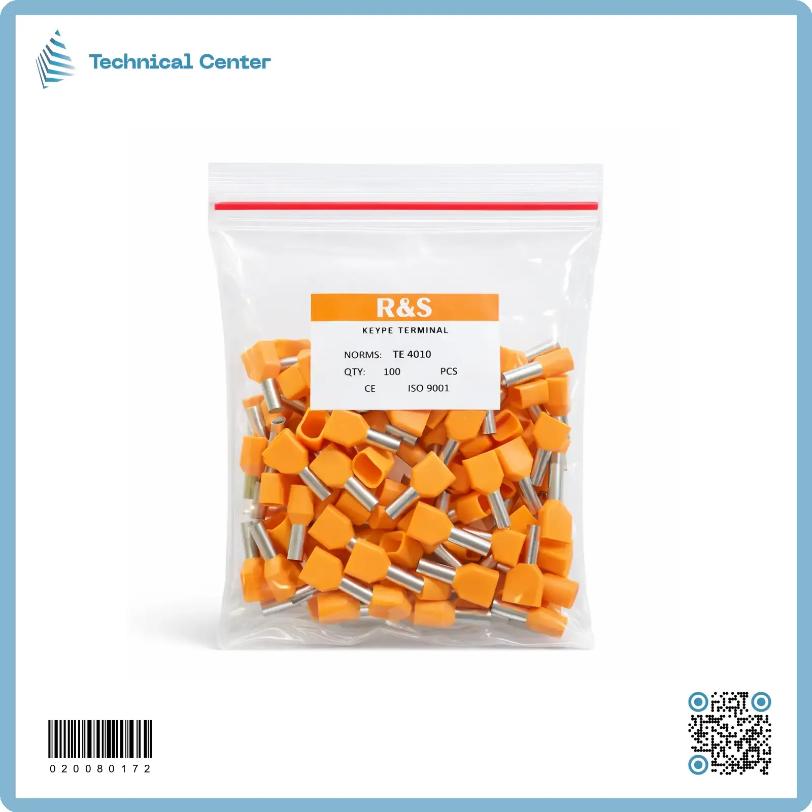 (4.0mm2)(TE-4010)تيرمنل بوتلس مزدوج ملون