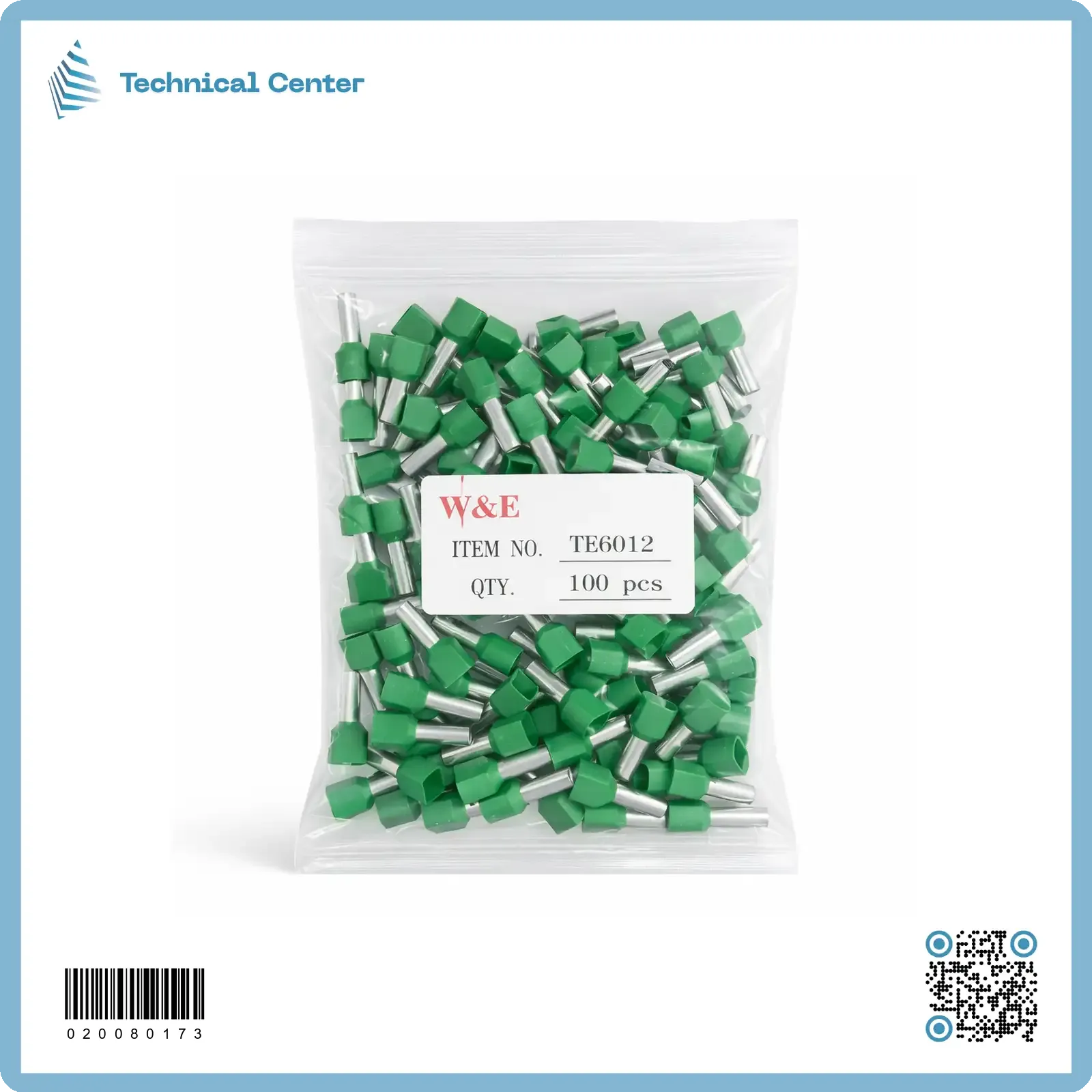 (6.0mm2)(TE-6012)تيرمنل بوتلس مزدوج ملون