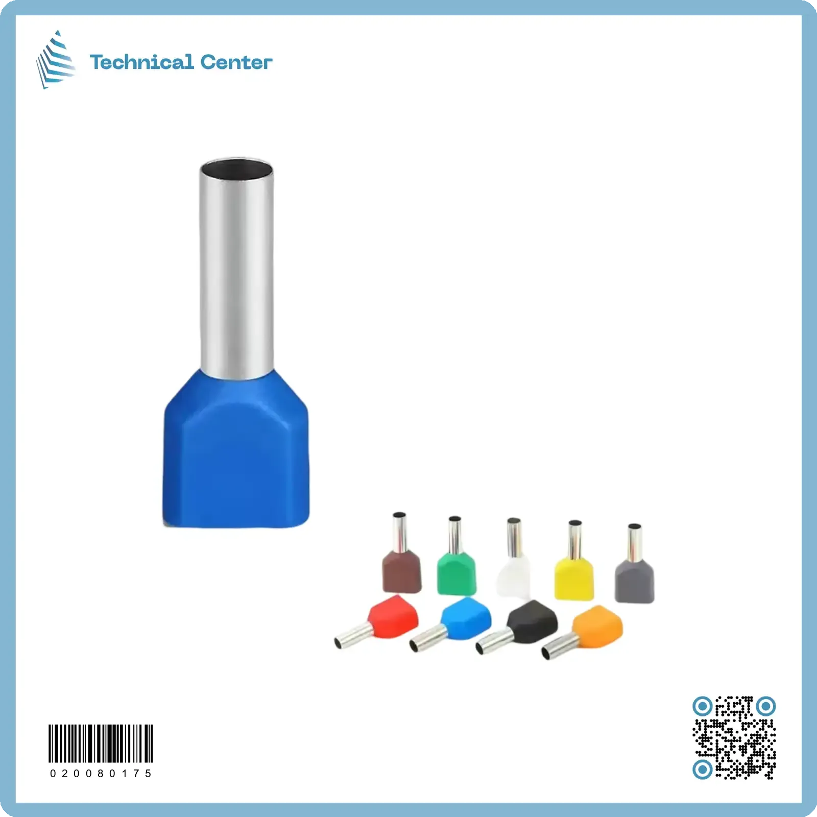 (16.0mm2)(TE-16-14)تيرمنل بوتلس مزدوج ملون