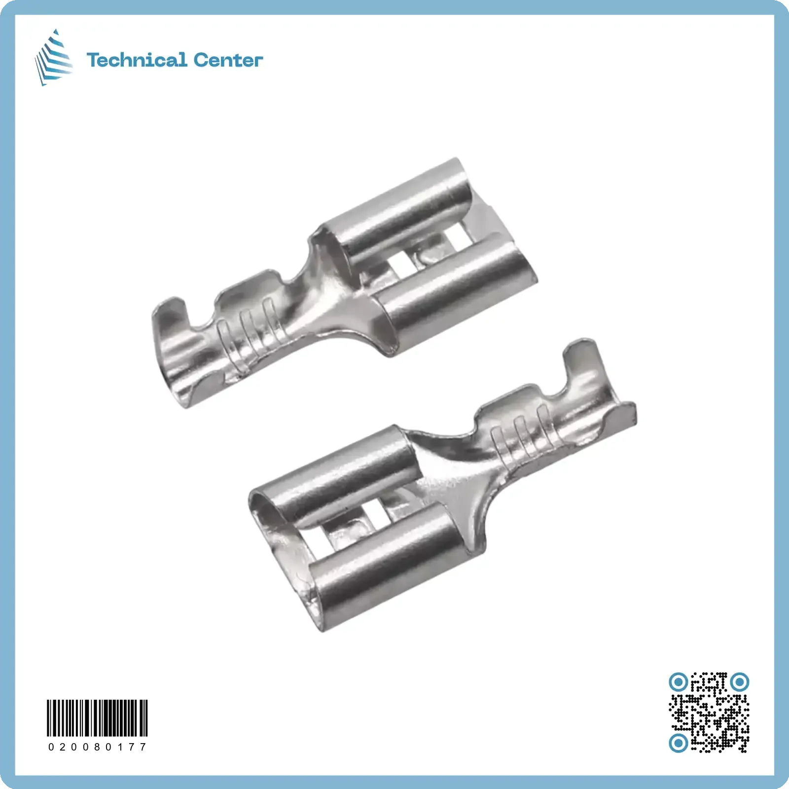 تيرمنل انثى شكخ ستانلس ستيل(45 غم) (6.3mm)