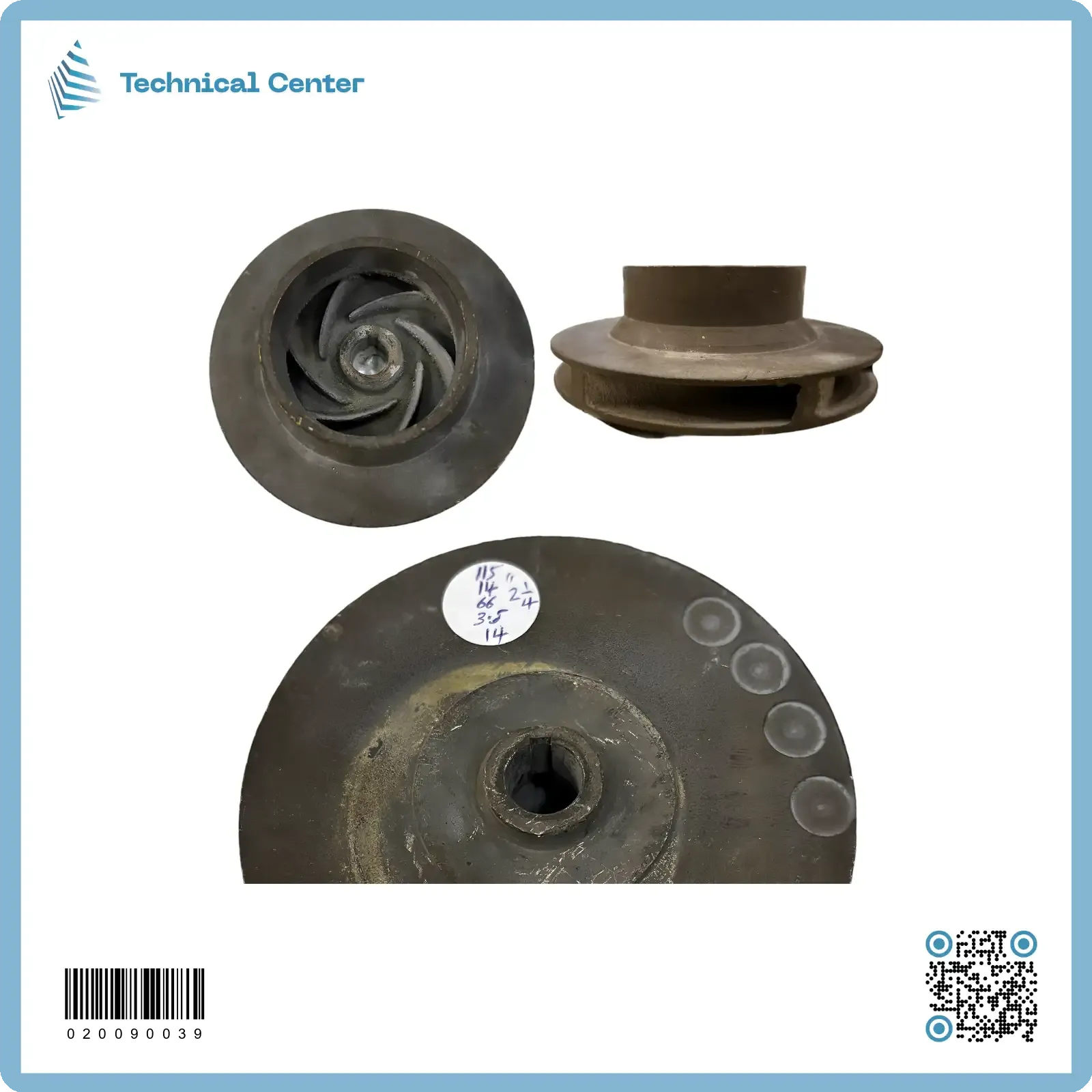 بشارة غطاس براص mm(115X14X66X3.5X14)