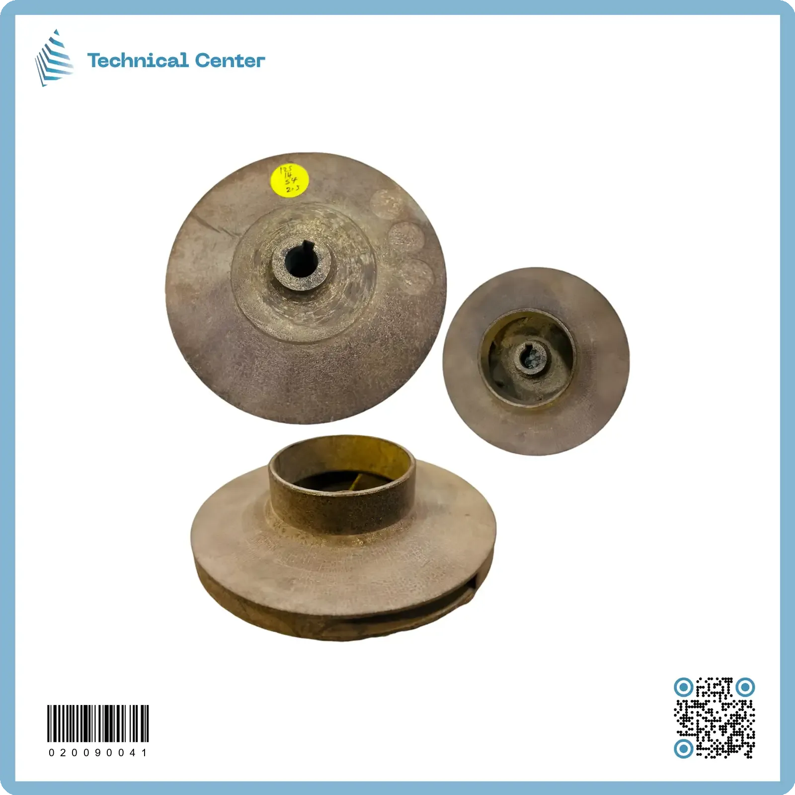 بشارة غطاس براص mm(125X14X60X2.5X00)