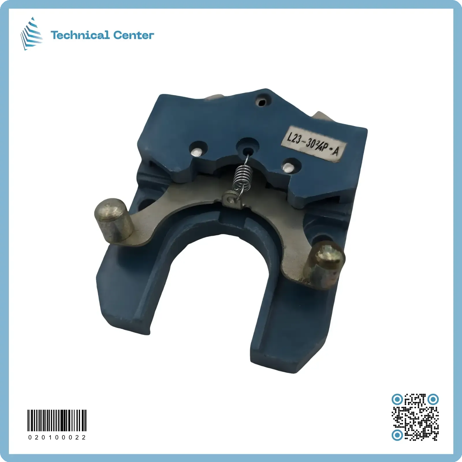 هلالي ازرق (L23-302/4PA)(صيني صغير بن)