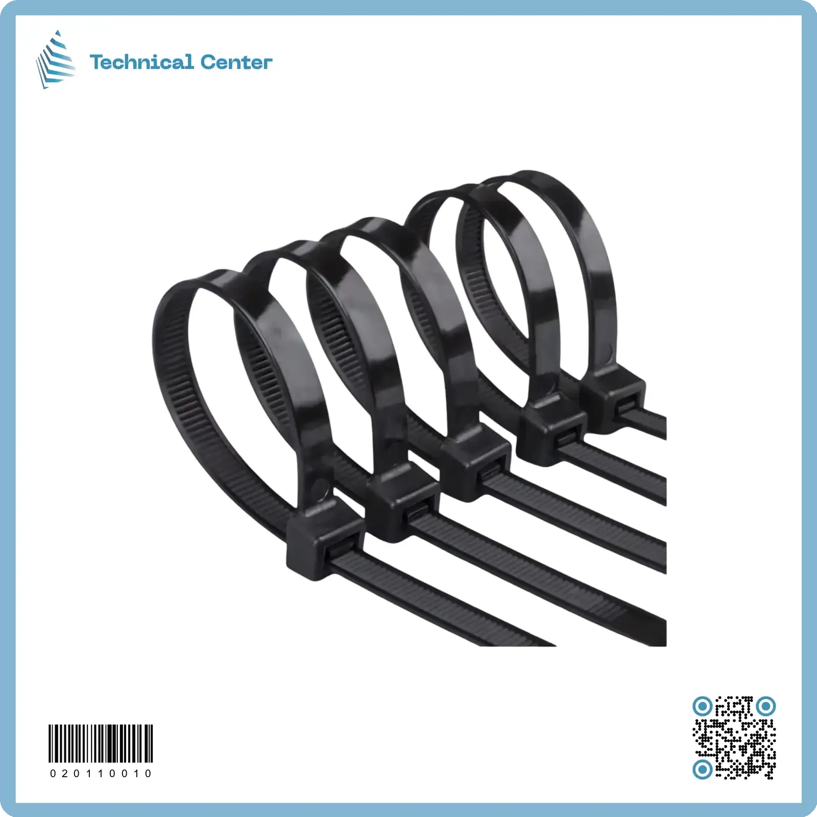 حزام بلاستيك mm(8X500) (الكيس=100 ق)