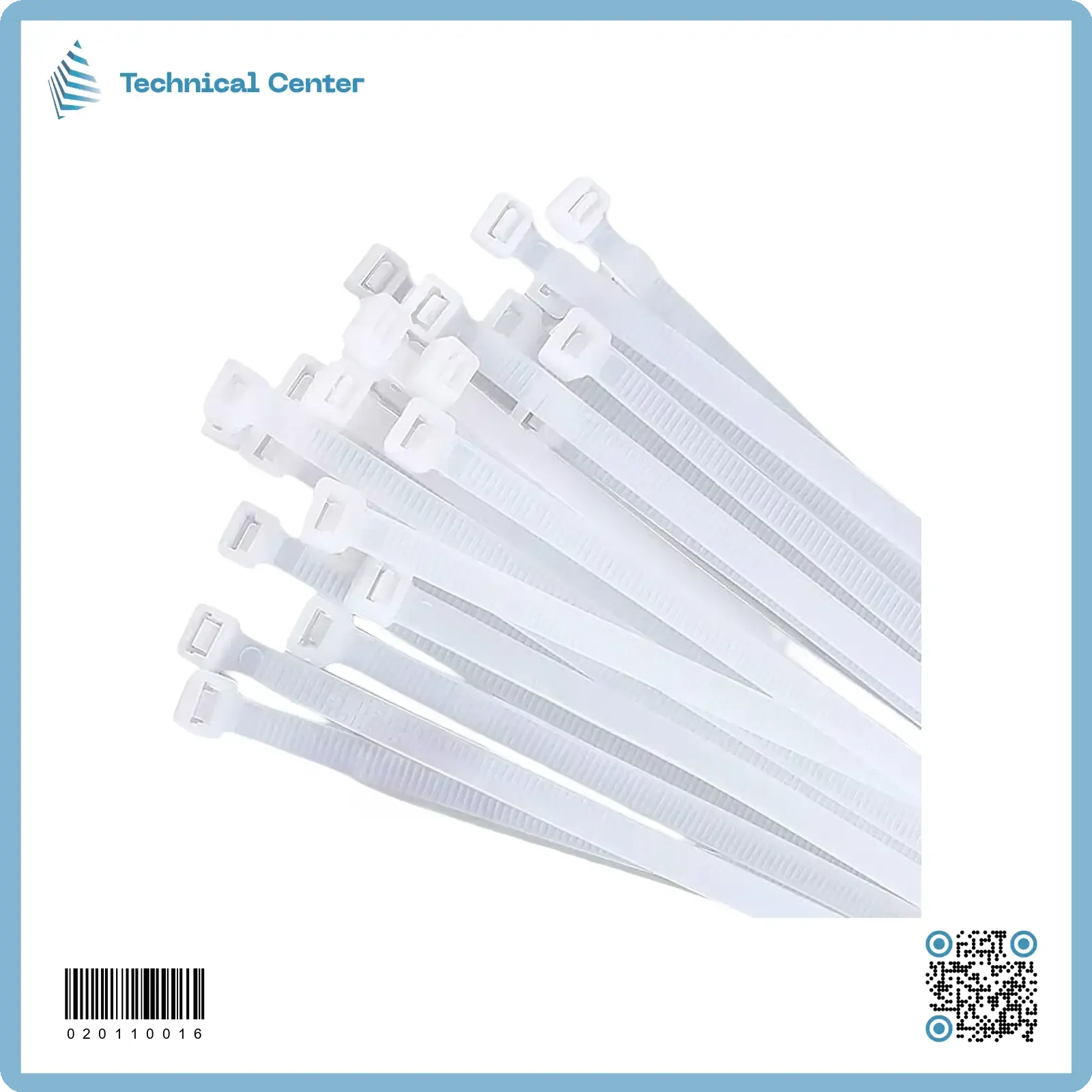 حزام بلاستيك mm(5.0X500) (الكيس=50 ق)