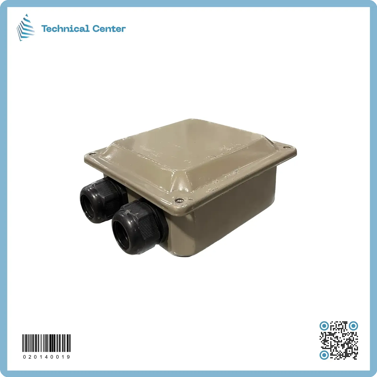 بوكس وايرات معدني - (140X145)