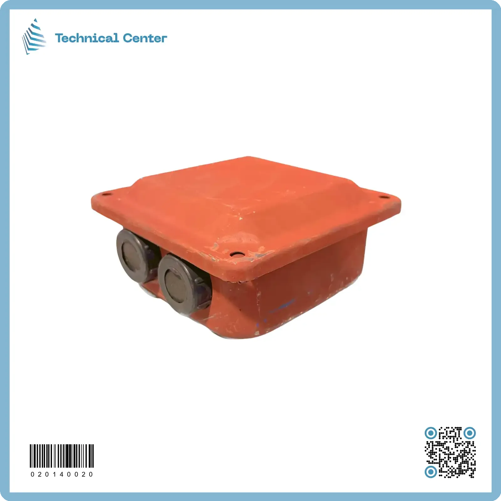 بوكس وايرات معدني - (100X110)