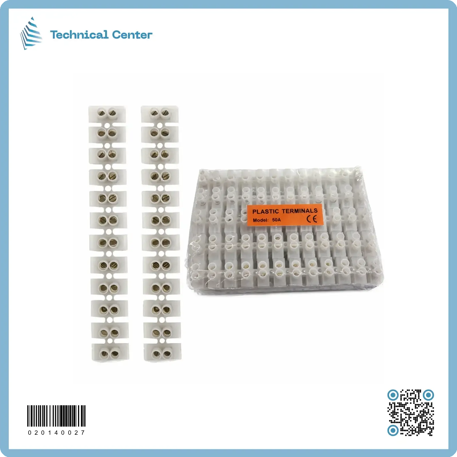 كونكتر شريط بلاستيك (60A)(25mm)