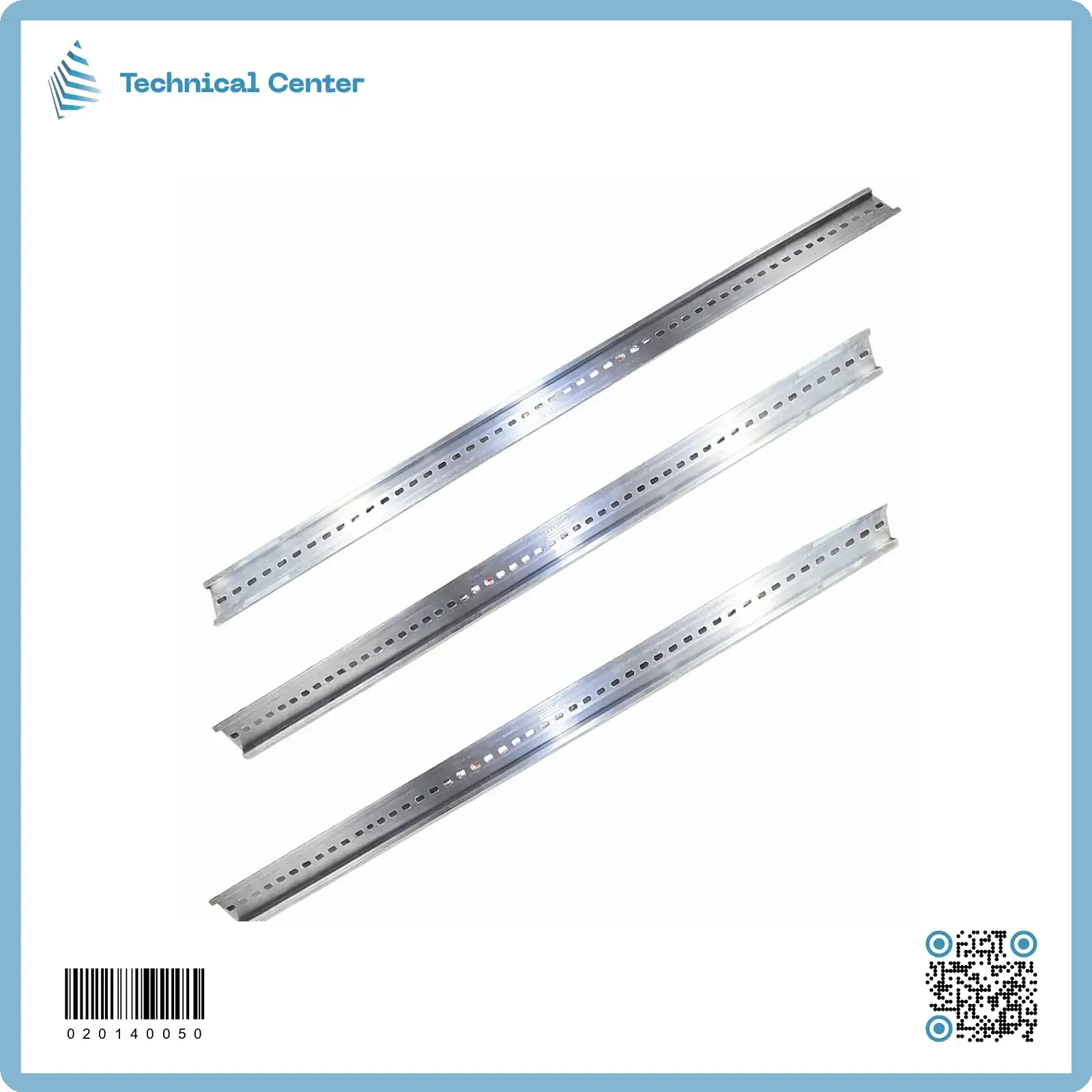 سكة جوزات المنيوم (1m)  تركي