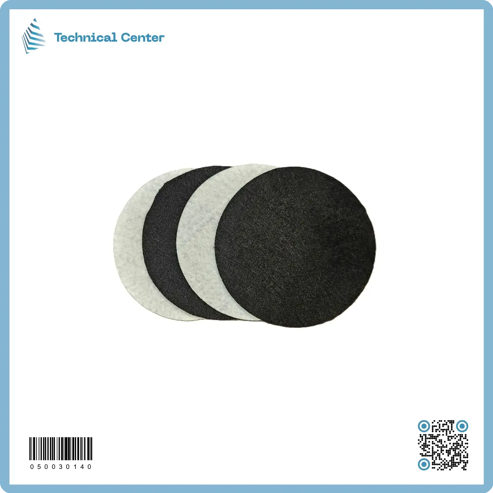 فلتر قماش دائري (الكيس=4 ق)