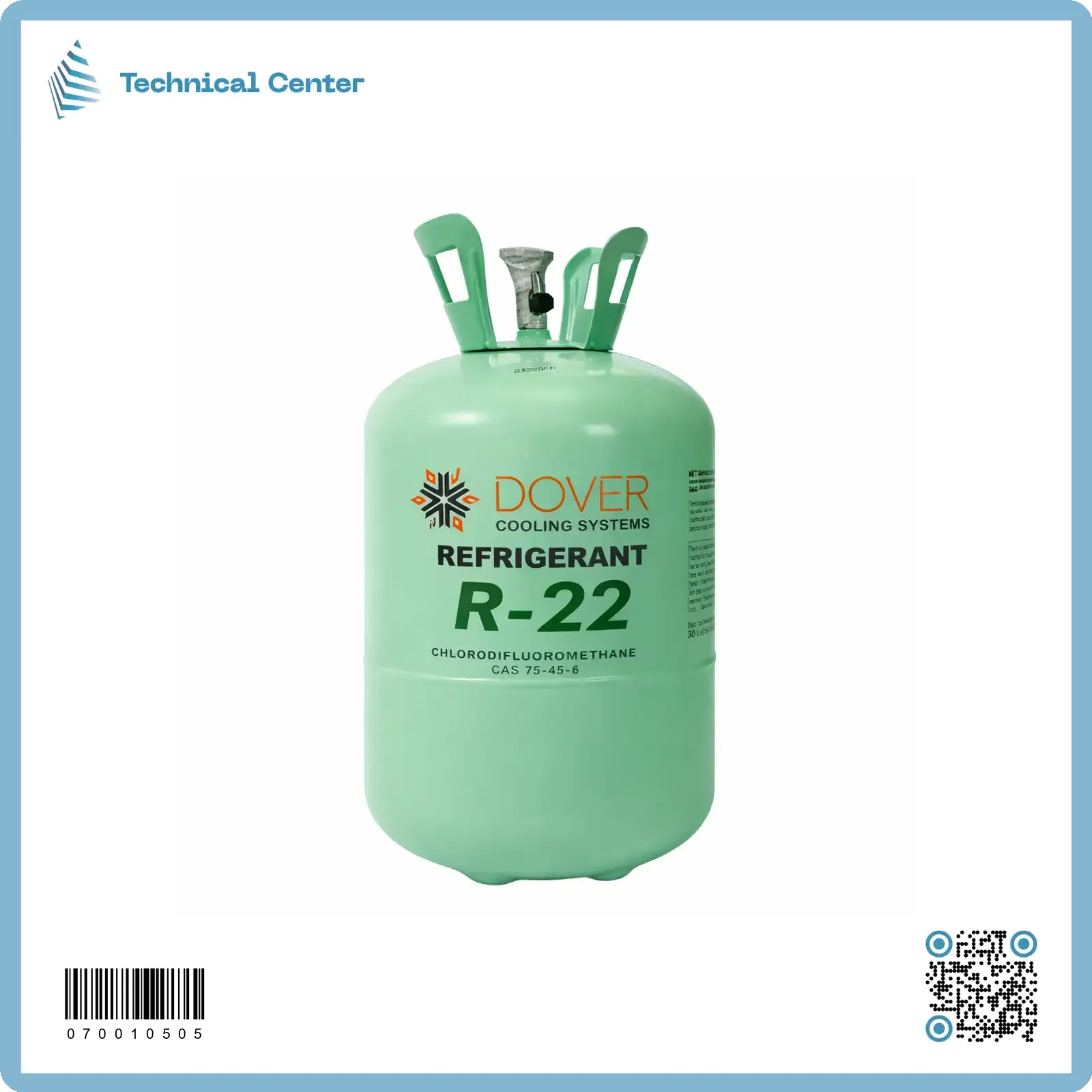 غاز فريون (R22-13.6kg)(دوفر)