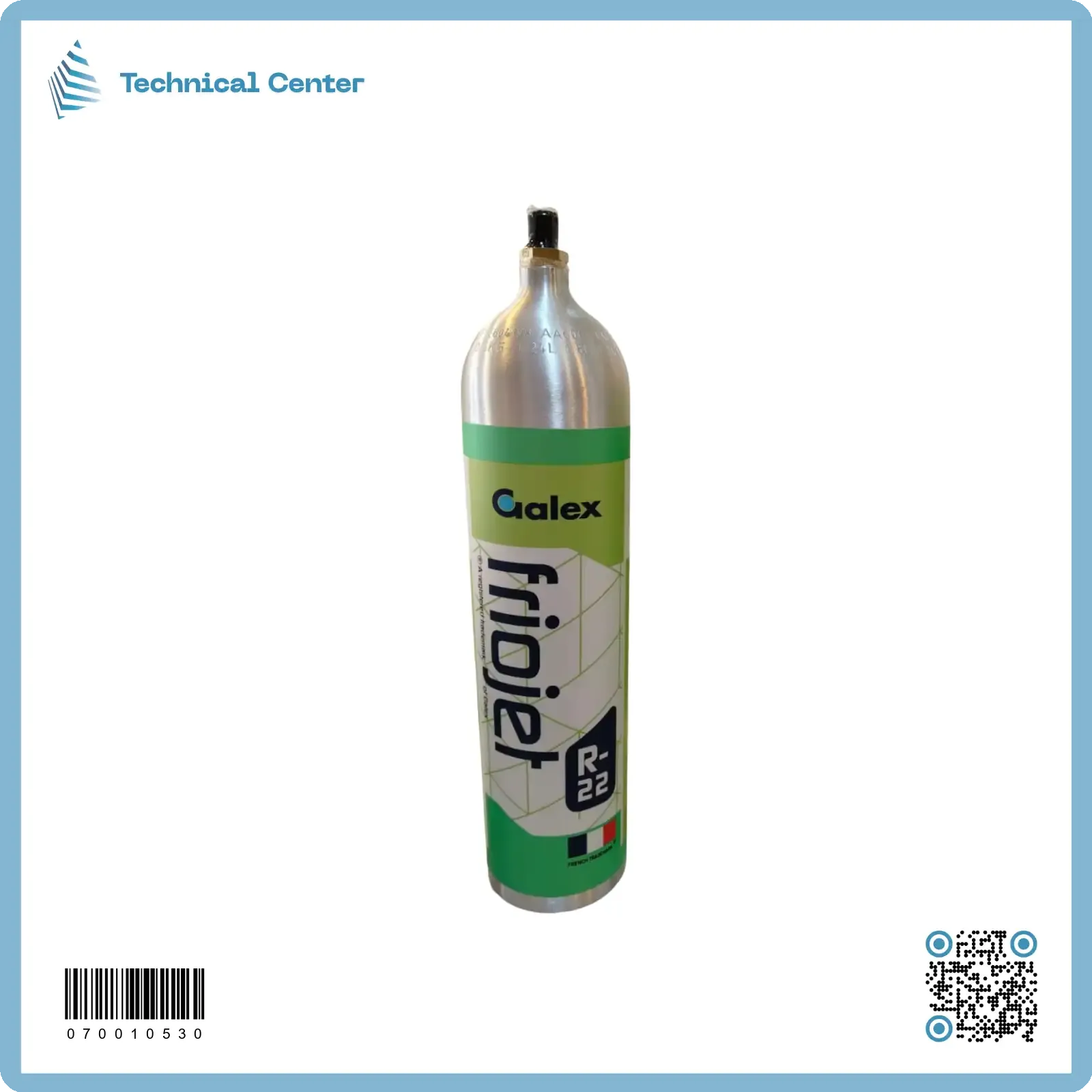 غاز فريون (R22-1.0kg)(فريوجت)