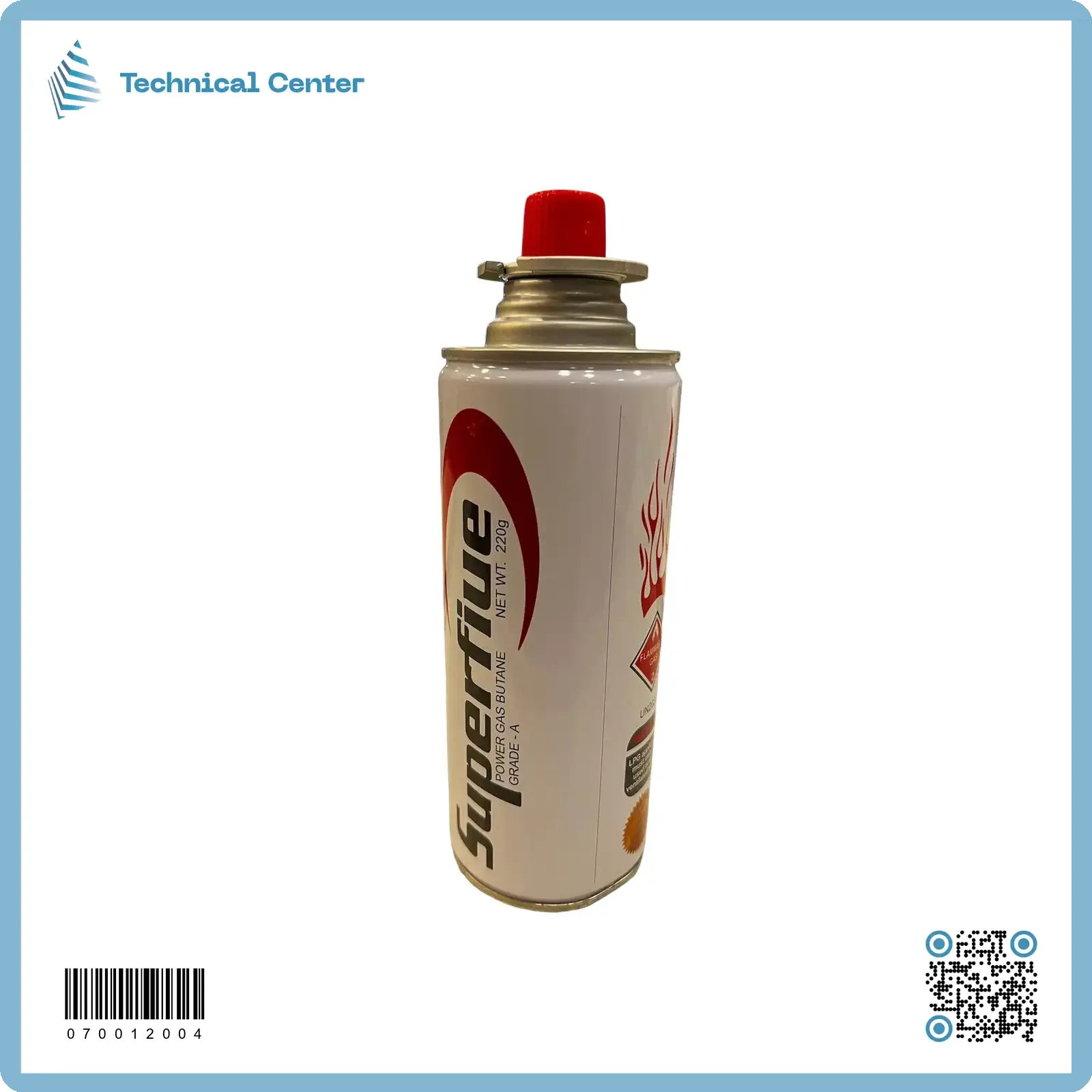 غازقداحات سفري (220gr)