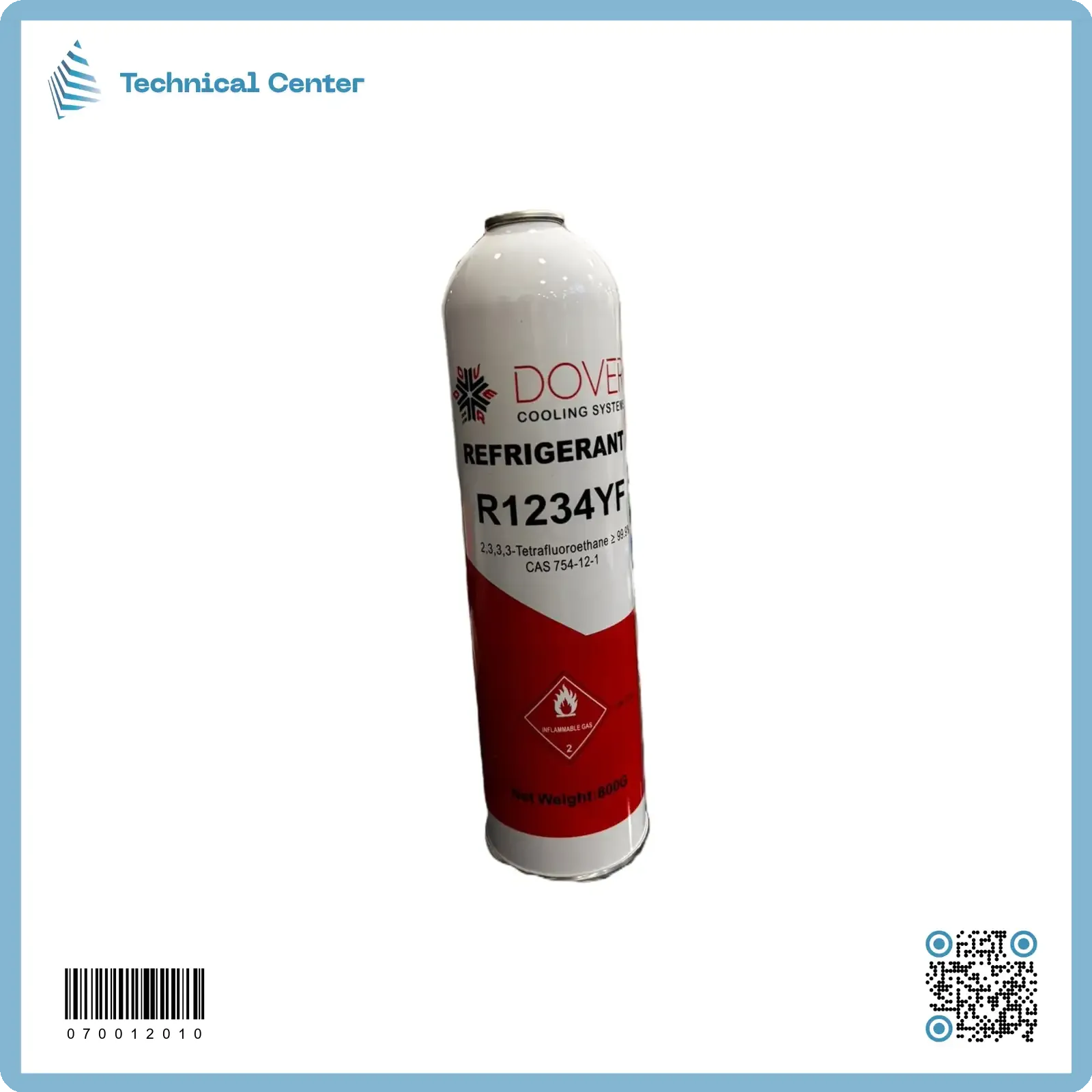 غاز فريون (R1234-0.8 kg)(دوفر)