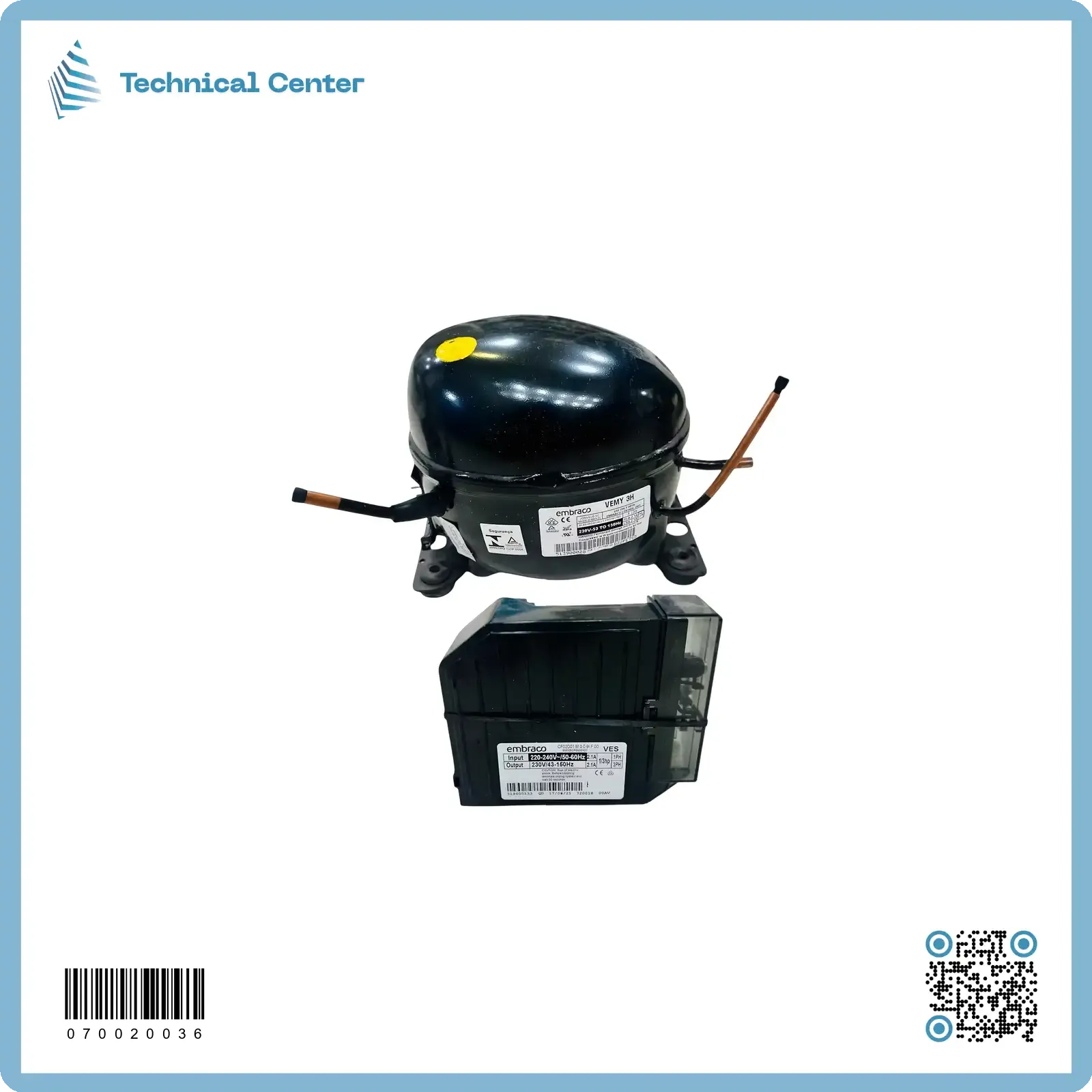 كومبرسر(⅕) امبراكو انفيرتر3H