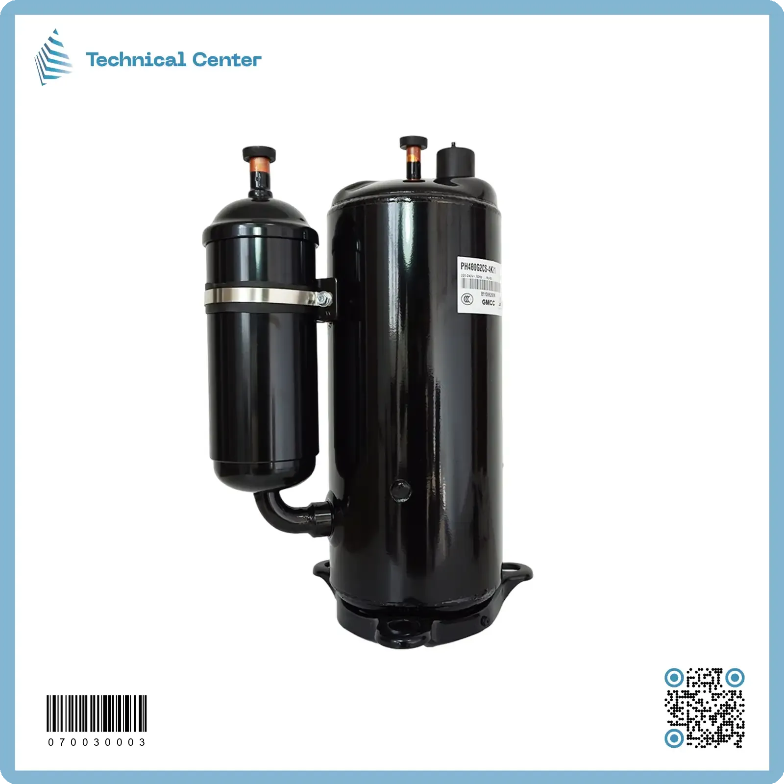 كومبرسر سبلت ½2 طن روتوري (GMCC)