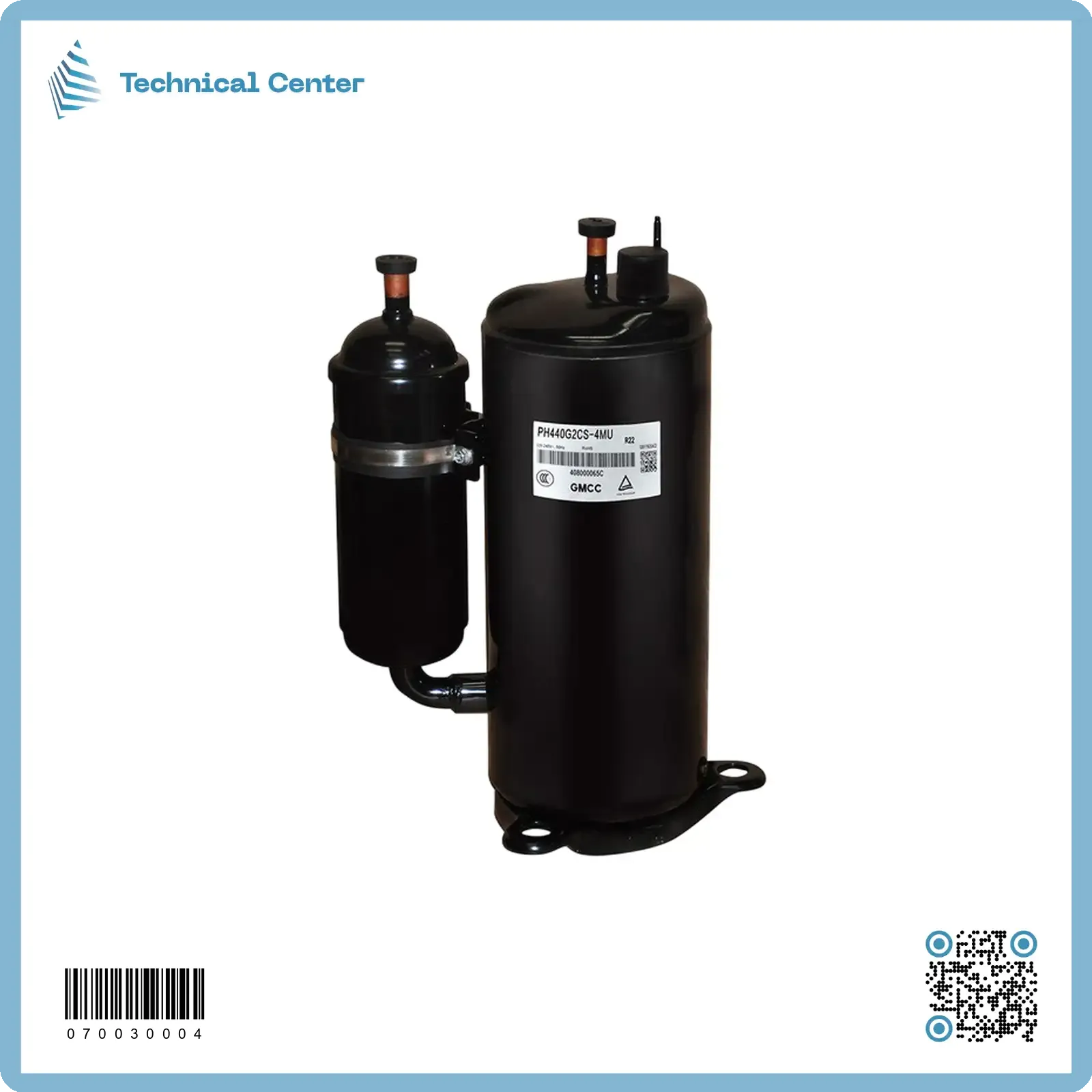 كومبرسر سبلت ⅓2 طن روتوري (GMCC)