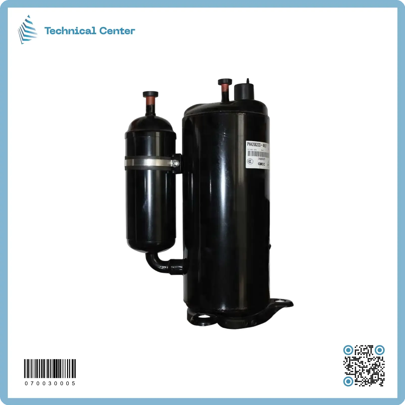 كومبرسر سبلت ¼2 طن روتوري (GMCC)