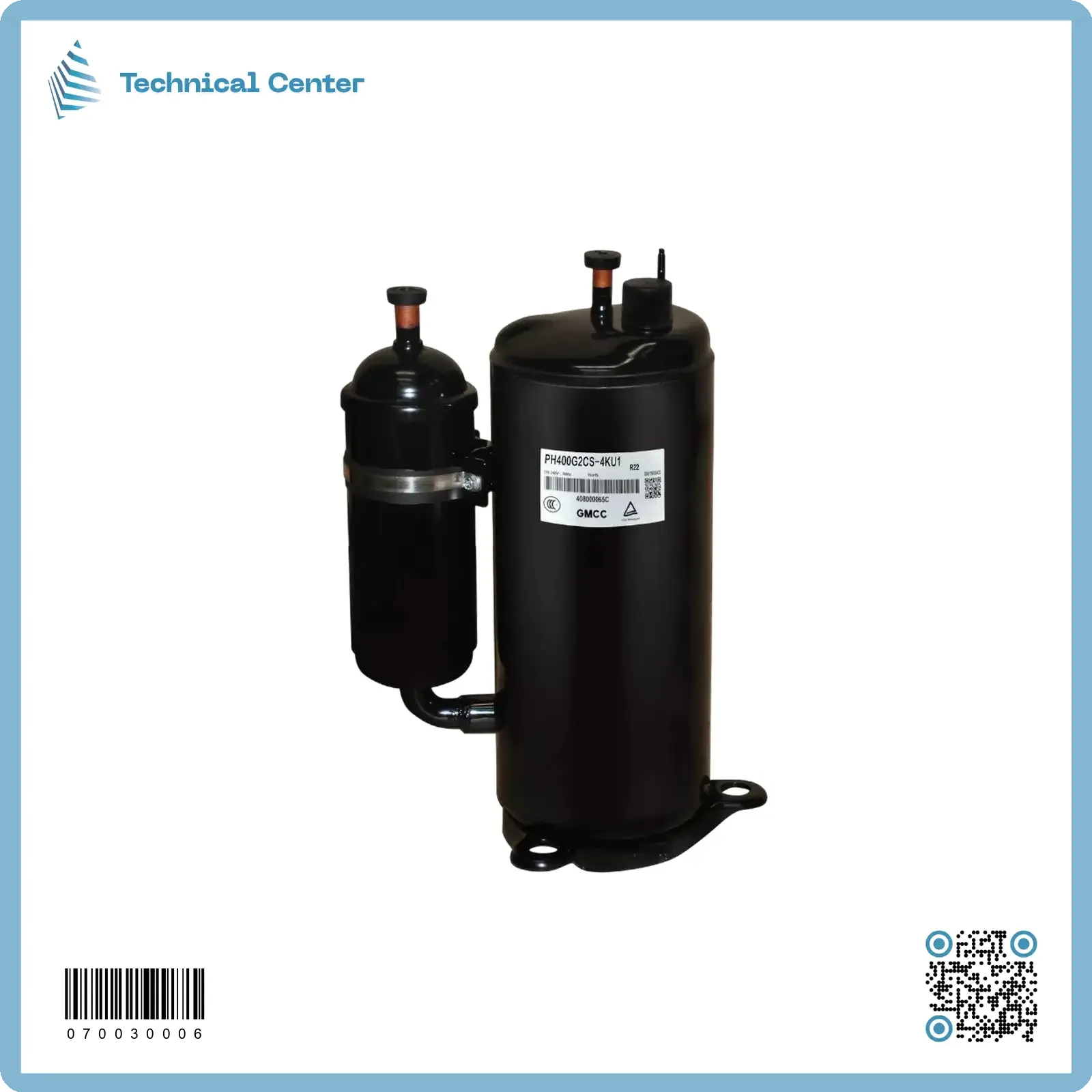 كومبرسر سبلت ⅙2 طن روتوري (GMCC)