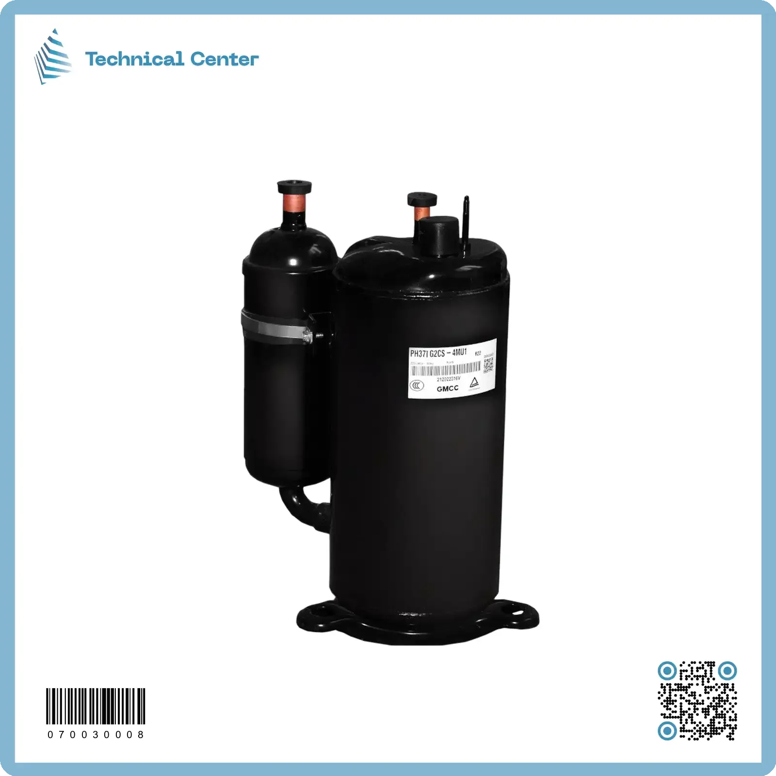 كومبرسر سبلت 2 طن روتوري (GMCC)